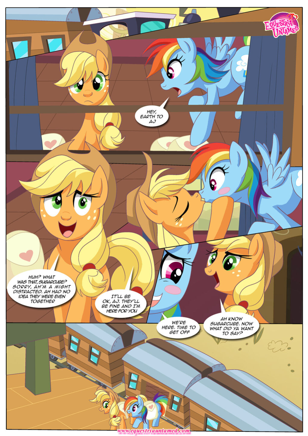 [Palcomix] A Hot Wedding | (My Little Pony: Friendship is Magic)