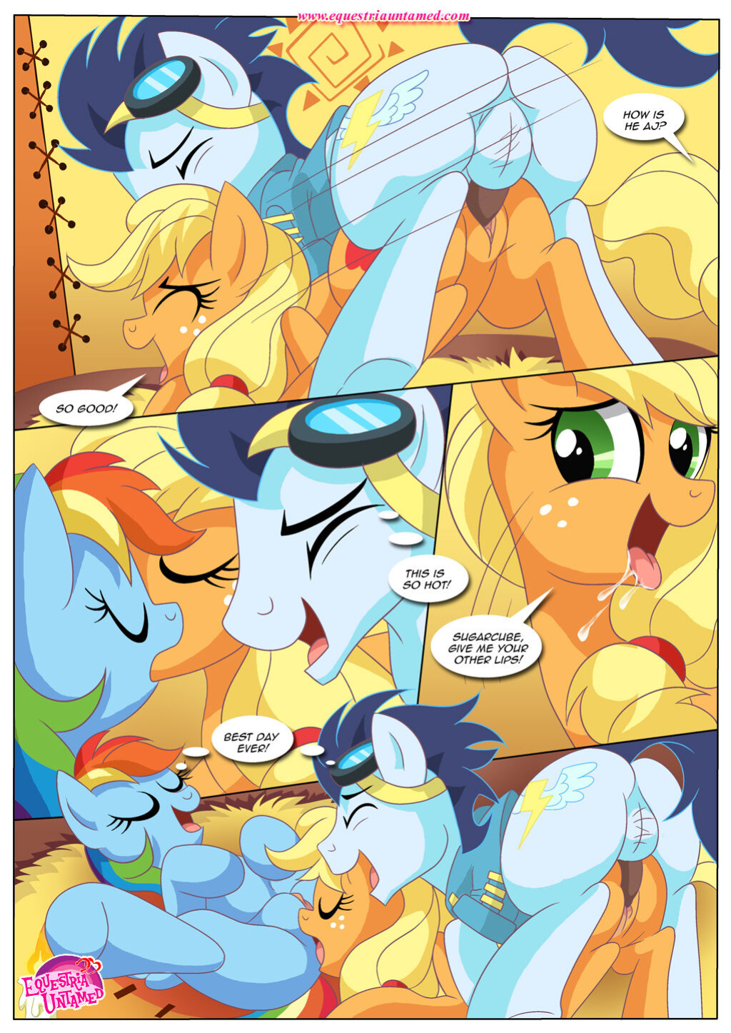 [Palcomix] A Hot Wedding | (My Little Pony: Friendship is Magic)