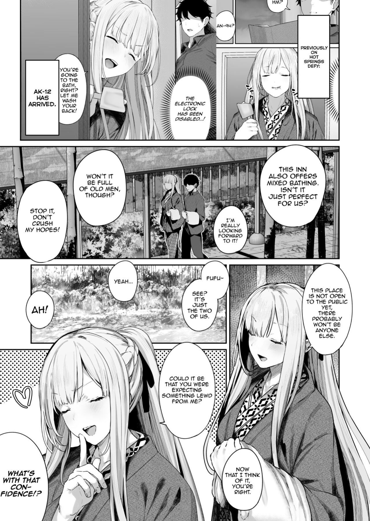 [Horumon Curry (Tobimura)] Hangyaku Onsen 2 | Hot Springs DEFY 2 (Girls' Frontline)