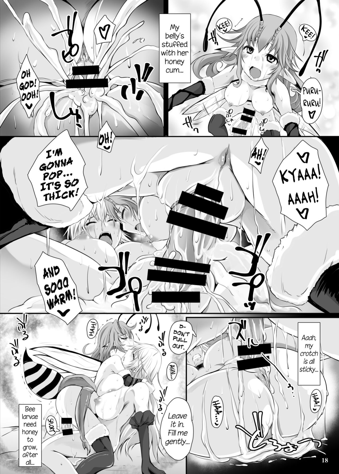 [Nekonote Shobou (Nekonta)] Mitsubachi - Horny Bees [EHCOVE]