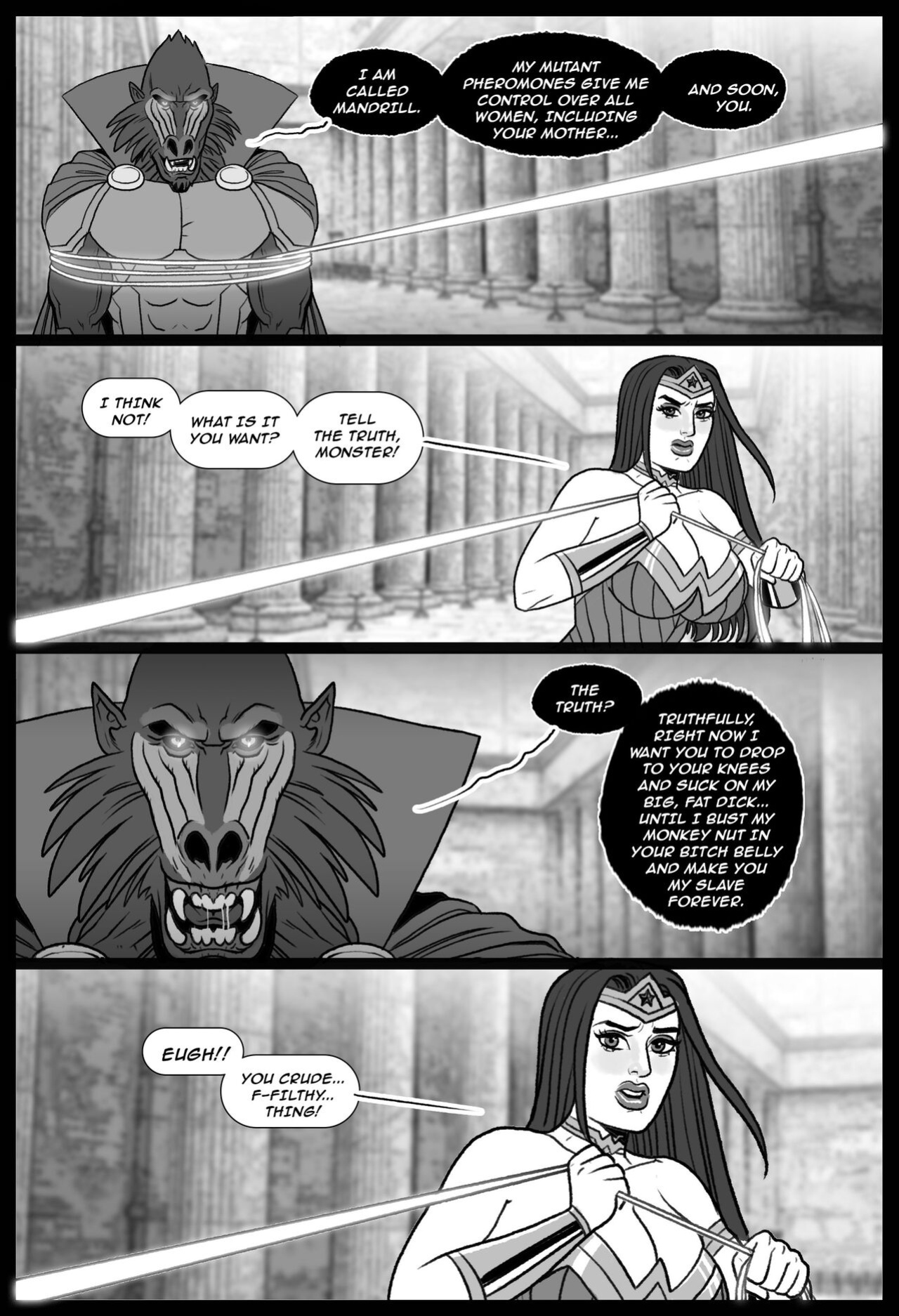 [Pegasus] Mandrill: Escape To Paradise (Wonder Woman)