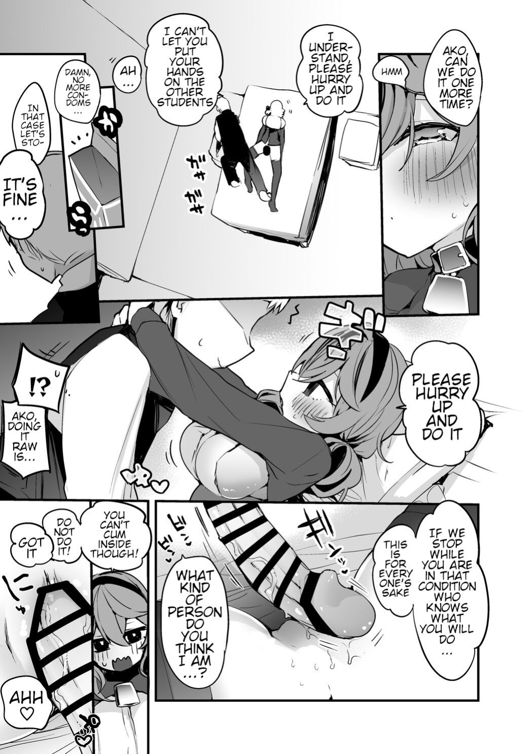 [Ringo Club] Ako to Honto wa Hen (Blue Archive) [Valachlad]