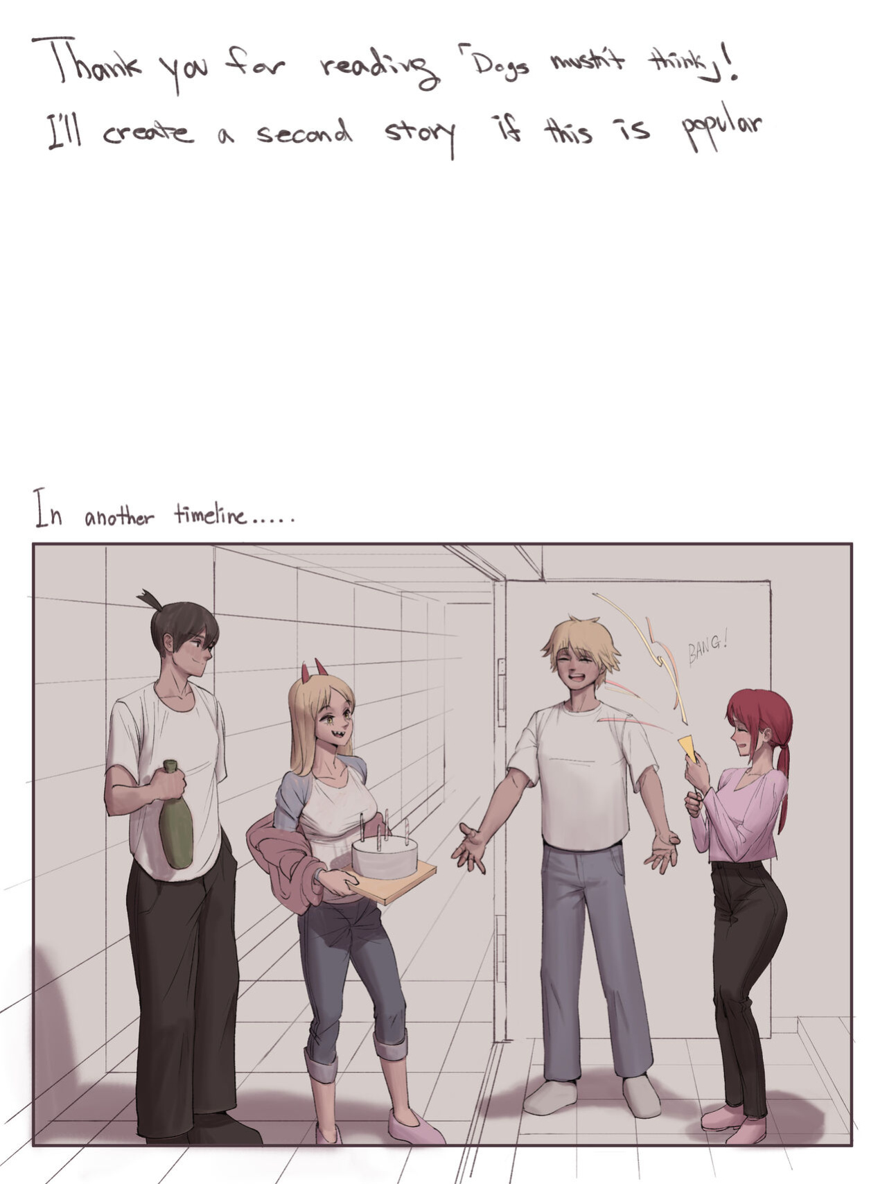 [wjs07] Dogs Mustn't Think (Chainsaw Man)