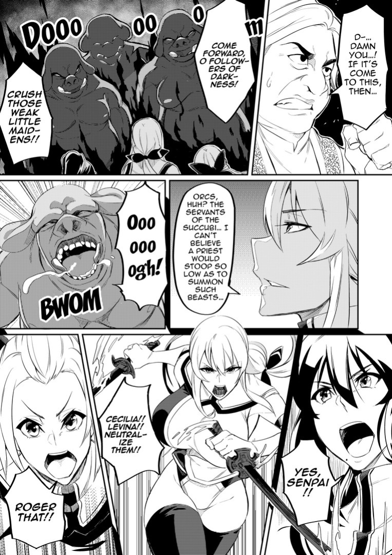 [Hatoba Akane] Touma Senki Cecilia Ch. 1-14 | Demon Slaying Battle Princess Cecilia Ch. 1-14 {EL JEFE Hentai Truck}