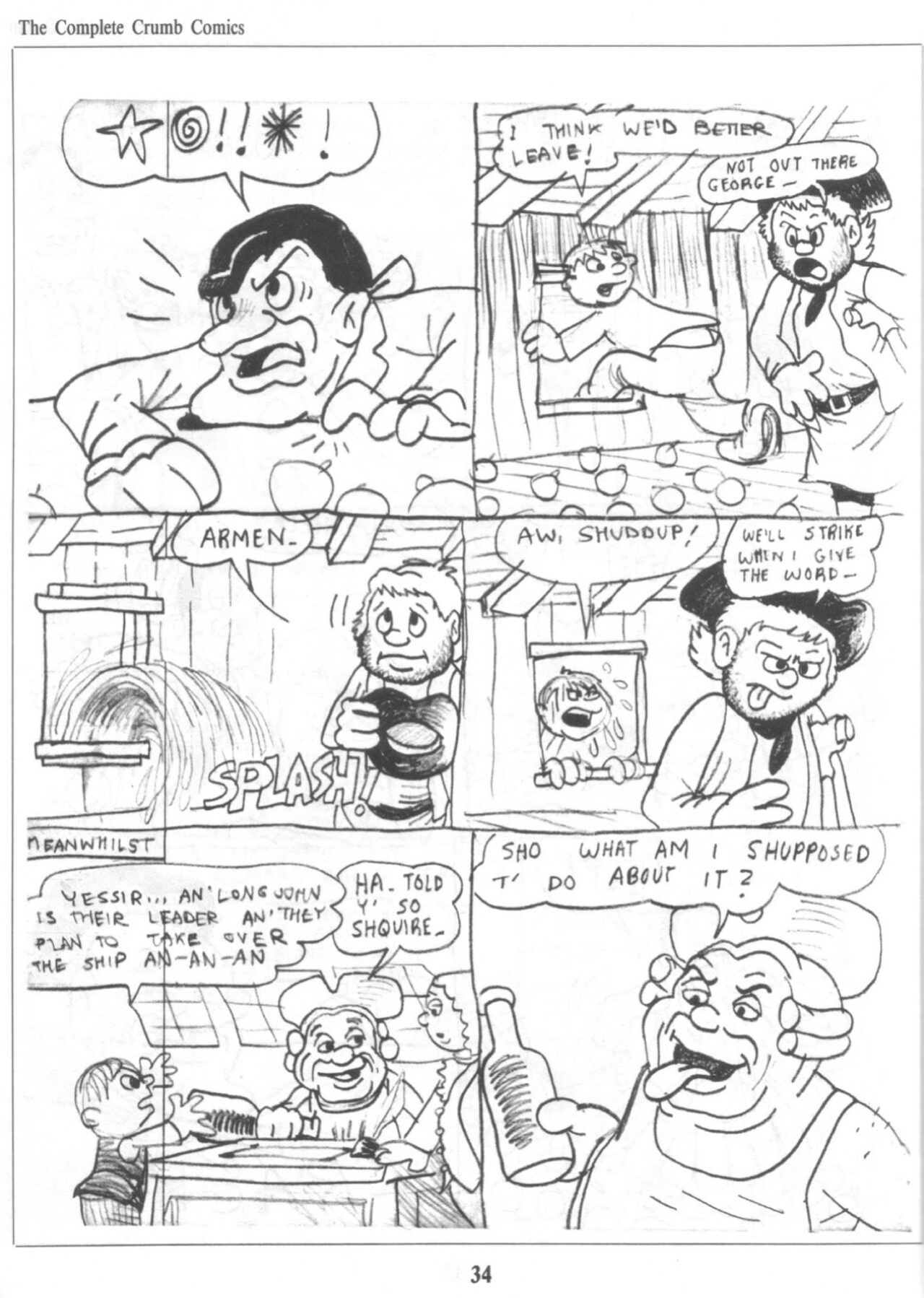 The Complete Crumb Comics #1