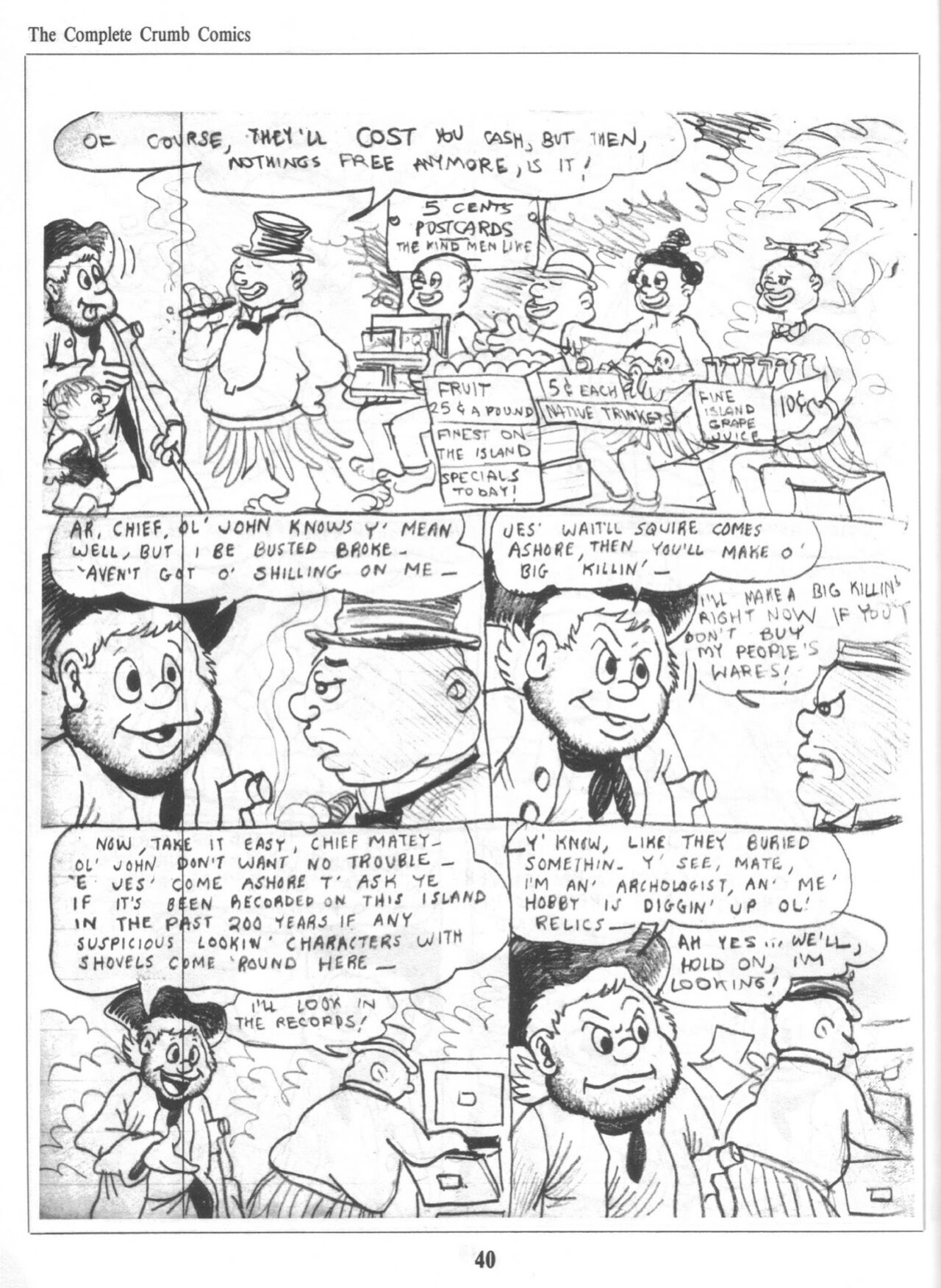The Complete Crumb Comics #1
