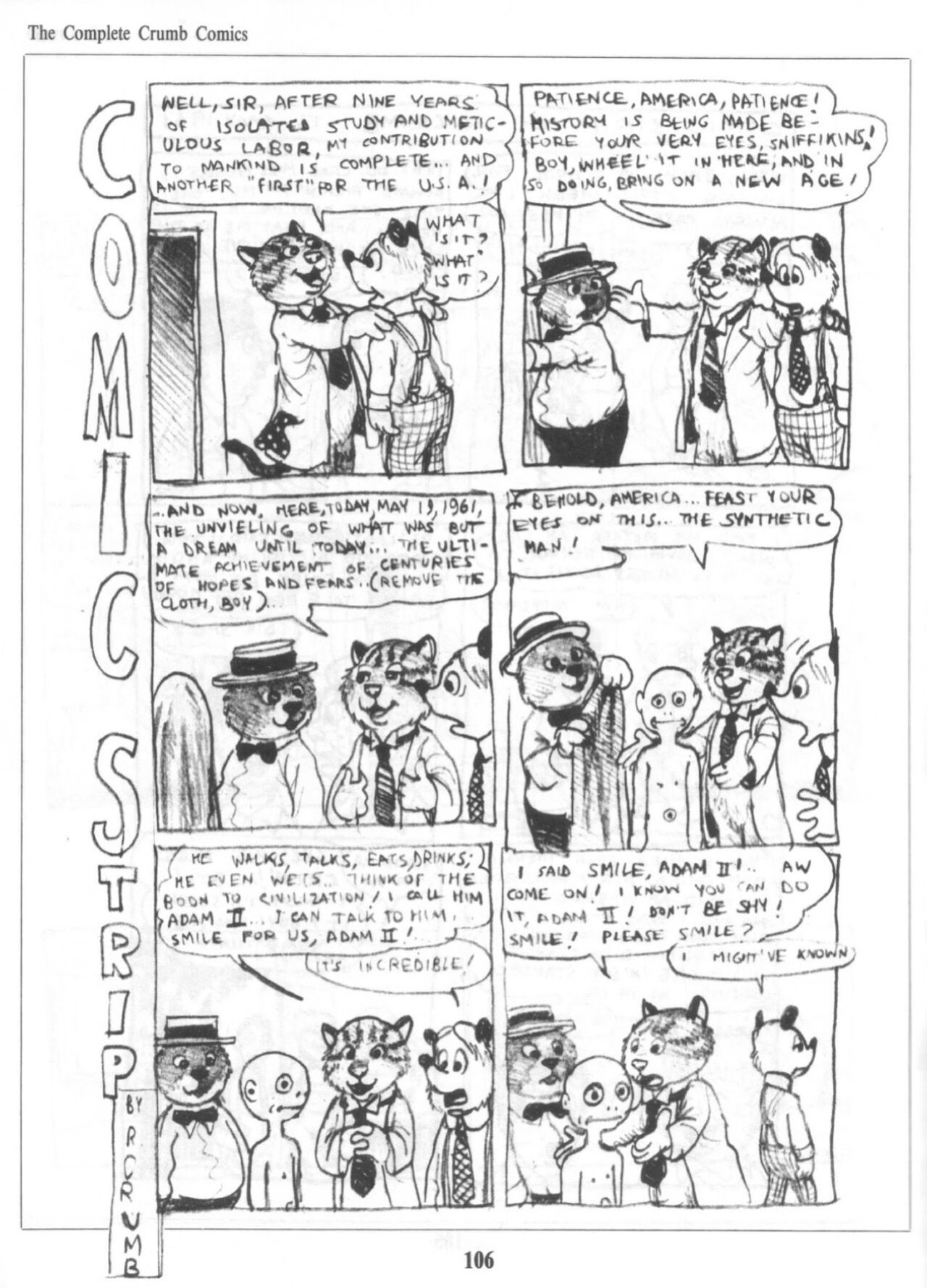The Complete Crumb Comics #1