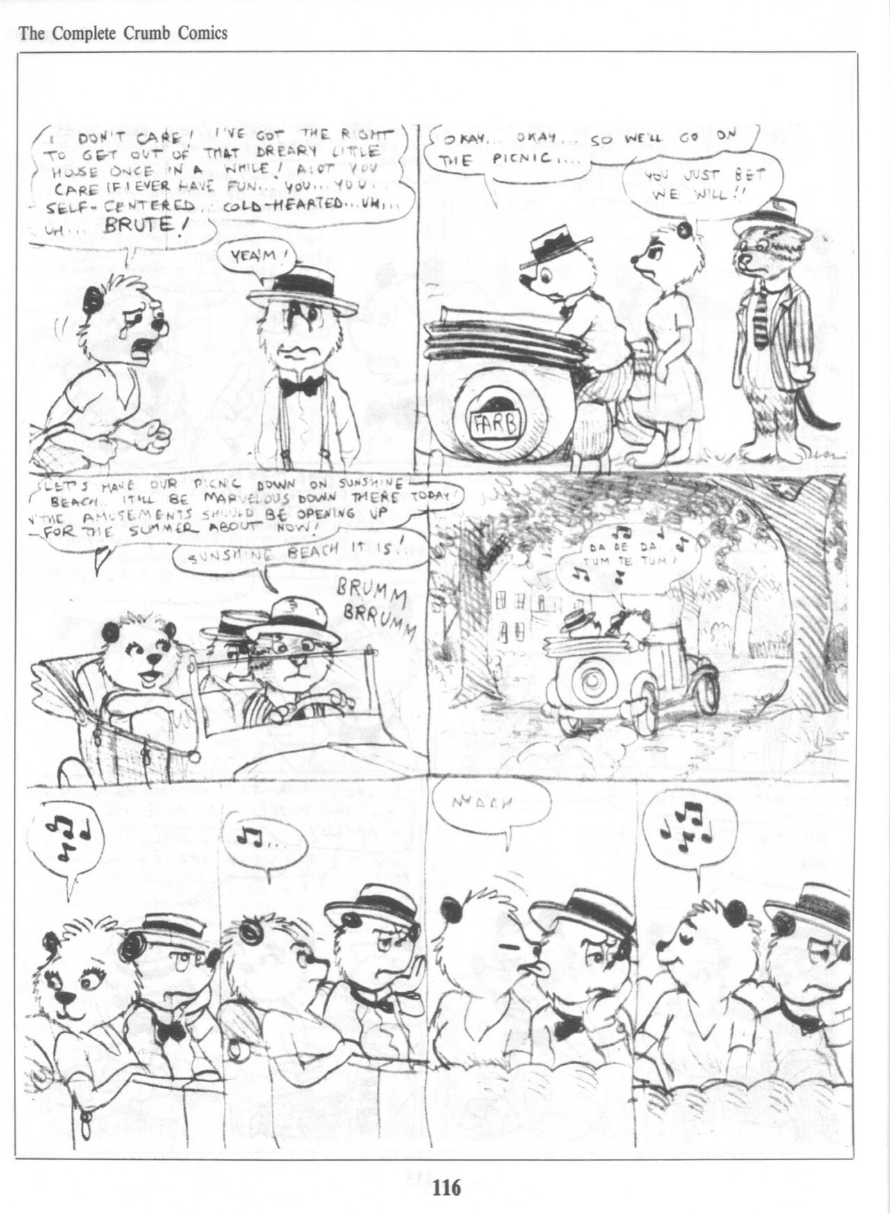 The Complete Crumb Comics #1