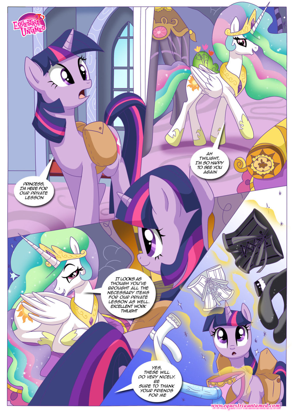 [Palcomix] A Lesson on Benefits | (My Little Pony: Friendship is Magic)