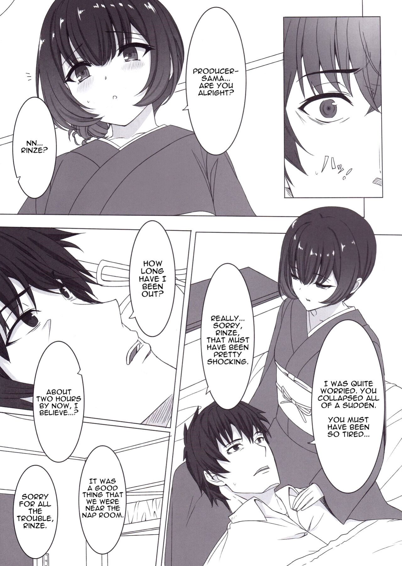 (C97) [Dokudenpa Tsuushin (Senkoku AKY)] Morino Rinze no Renai Gaku | Morino Rinze's Lessons in Love (THE iDOLM@STER Shiny Colors) [Shiny TL]