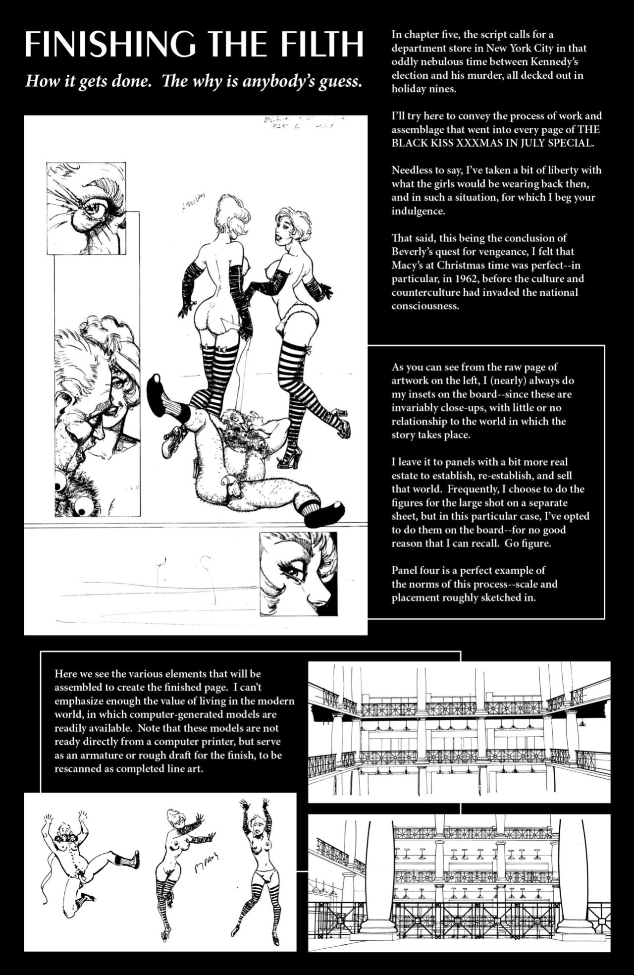 [Chaykin, Howard] Black Kiss XXXMas In July Special