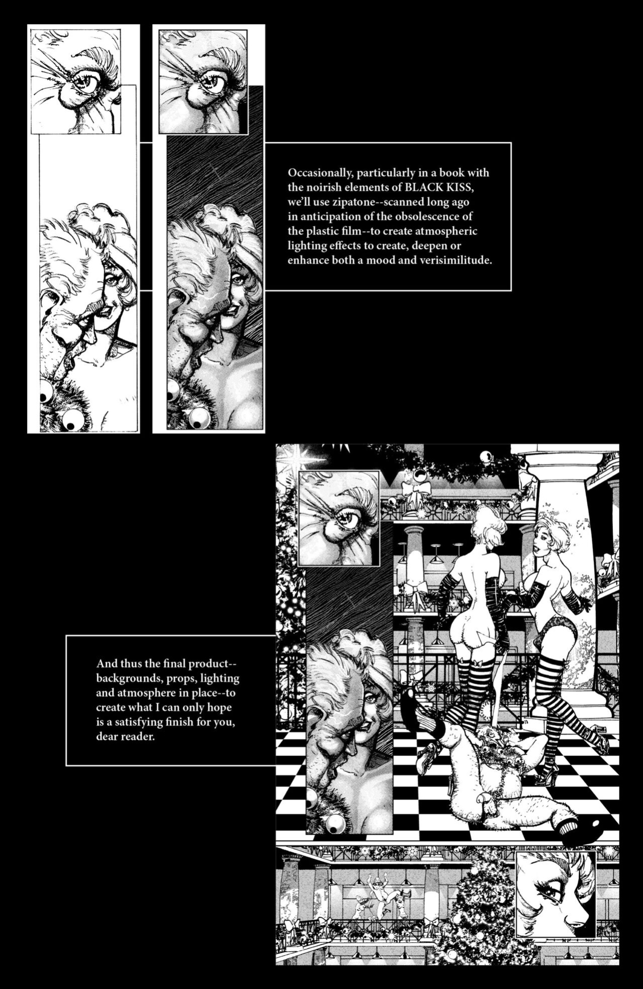 [Chaykin, Howard] Black Kiss XXXMas In July Special