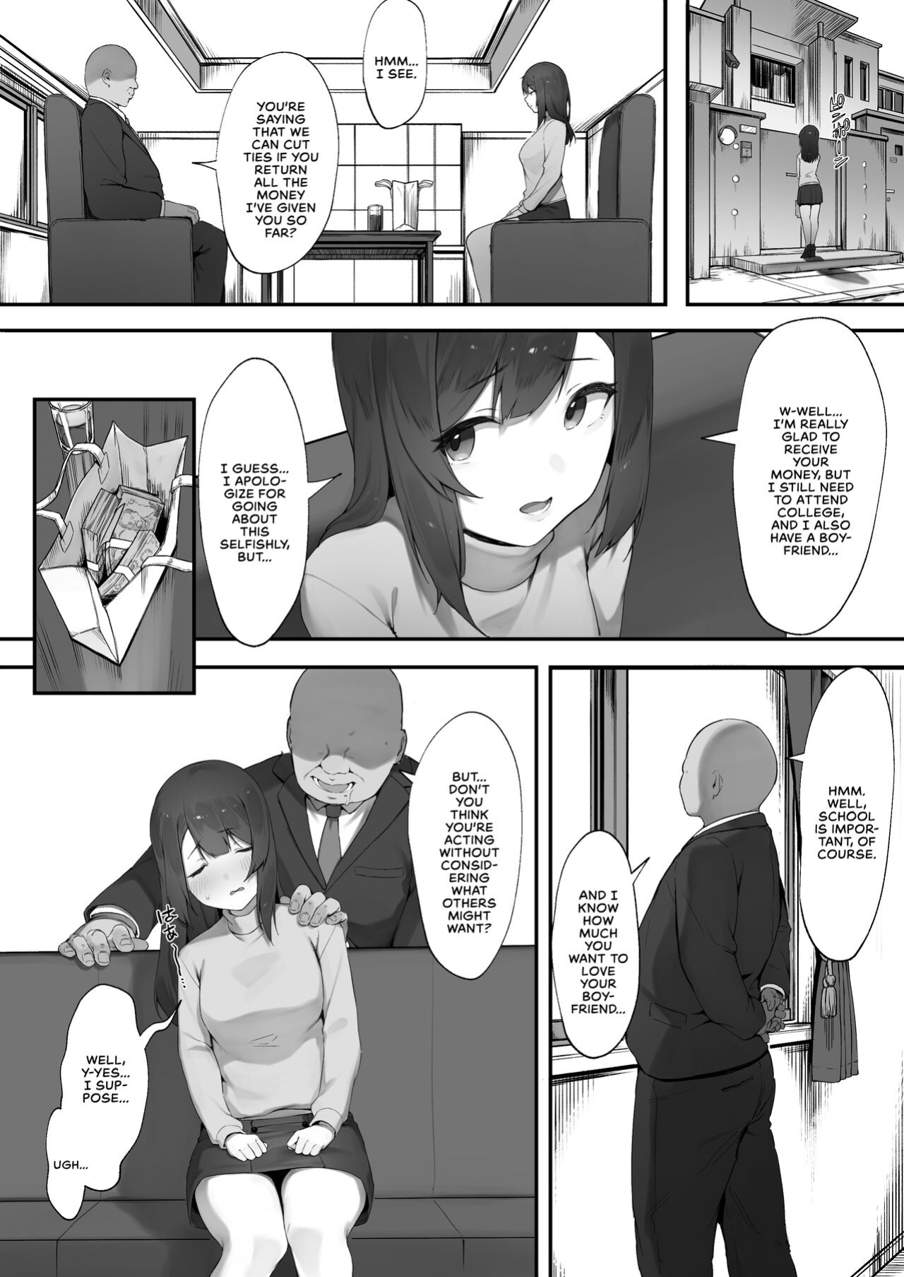 [Nigiri Usagi] Karui Kimochi de Kyabajou ni Natta Kekka | When You Start Working as a Hostess Without Setting Boundaries [defan752]