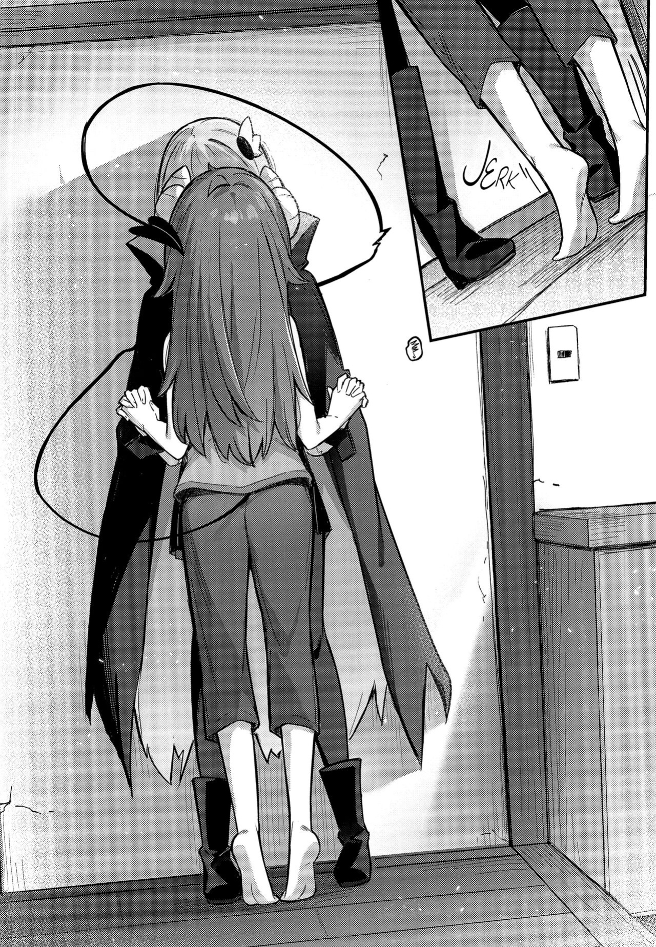 (Natsu no Doujinsai 2022) [Bochi Bochi no Ki (Borusiti)] Momo-chan Yamiochi Shita!? (Machikado Mazoku) [Scanderp Showlations]