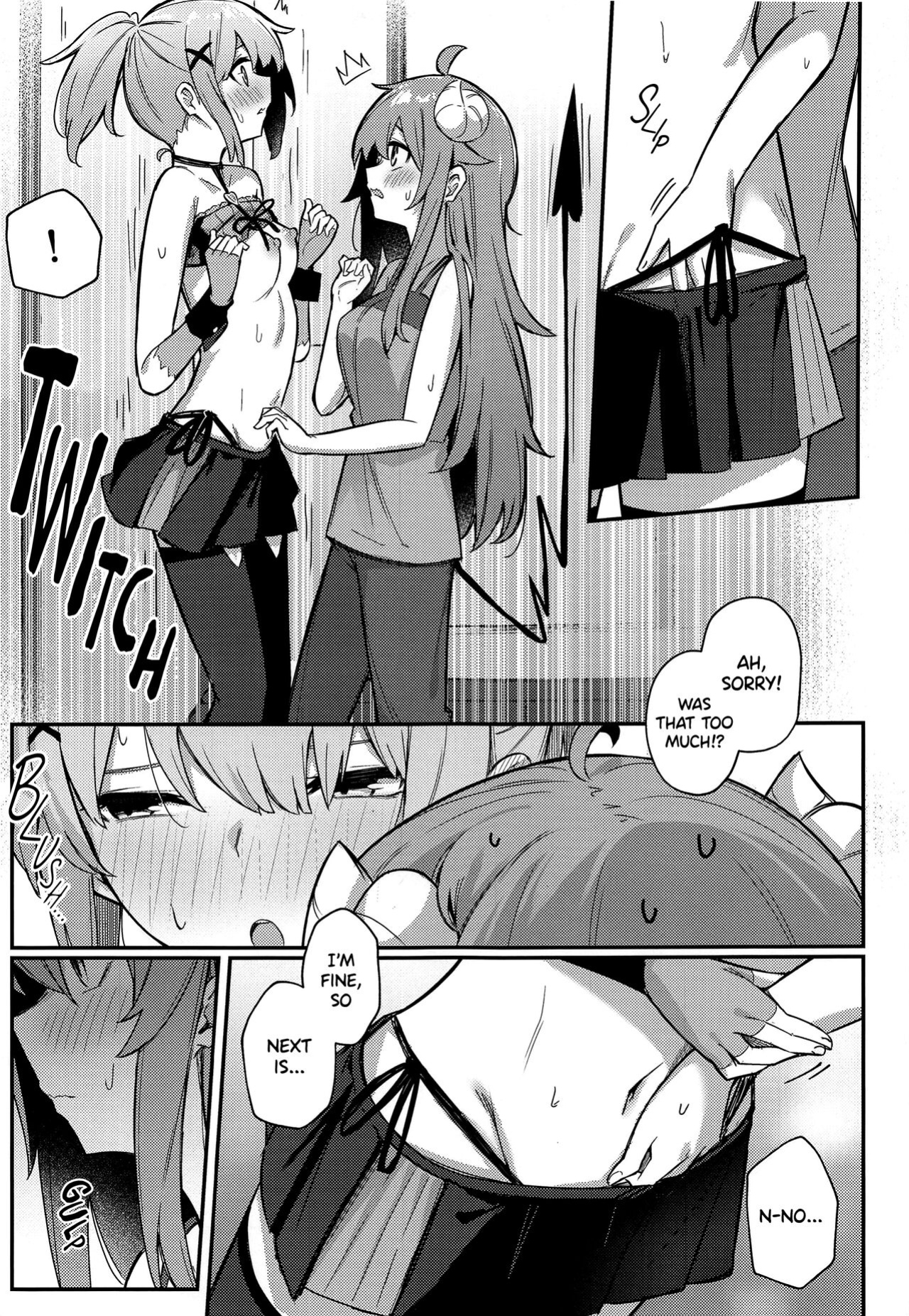 (Natsu no Doujinsai 2022) [Bochi Bochi no Ki (Borusiti)] Momo-chan Yamiochi Shita!? (Machikado Mazoku) [Scanderp Showlations]