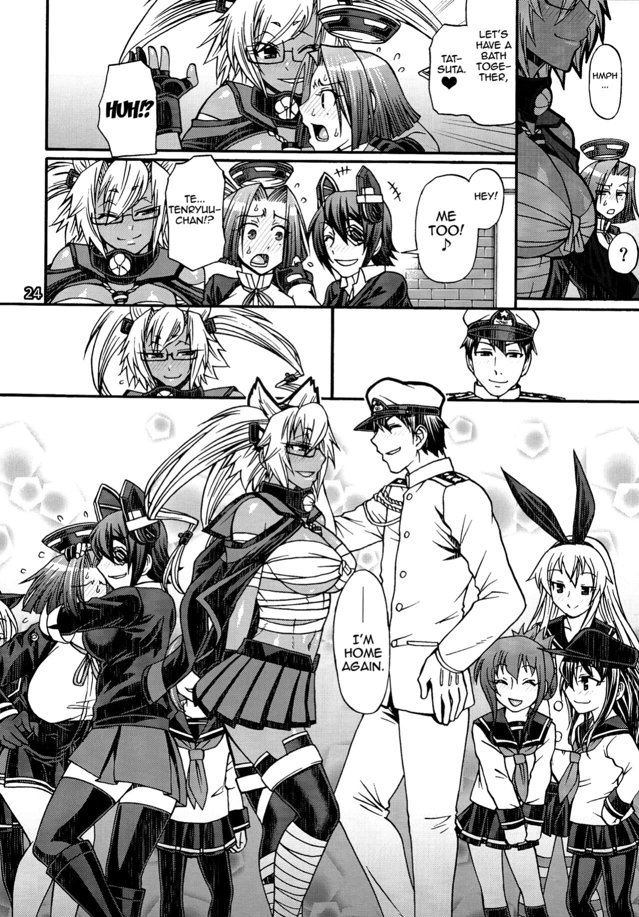 (C86) [CELLULOID-ACME (Chiba Toshirou)] Ichiyouraifuku | Fortuitous Turn of Events (Kantai Collection -KanColle-)