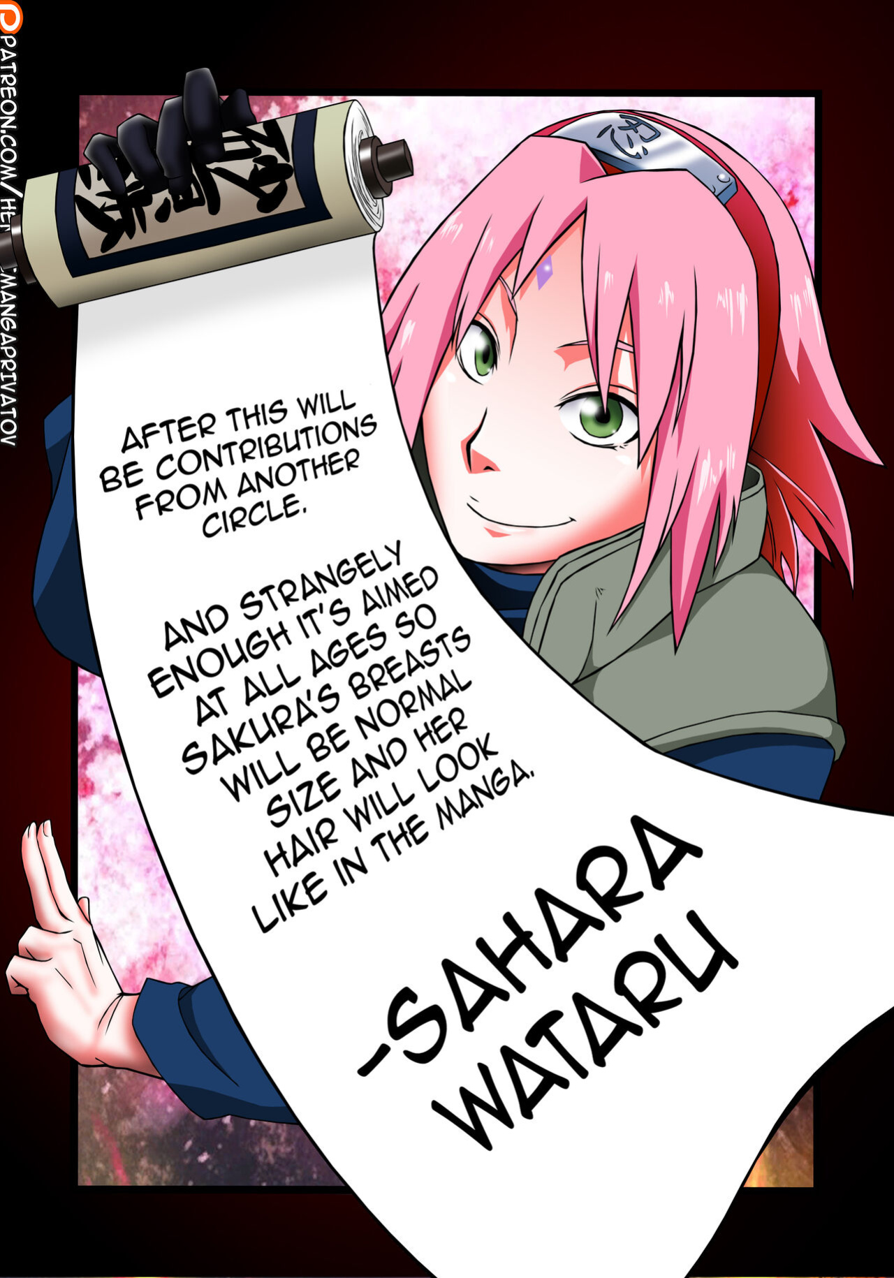 (C87) [Karakishi Youhei-dan Shinga (Sahara Wataru, Sentarou)] Haouju 2 (Naruto) {hentaimangaprivatov} [Color]