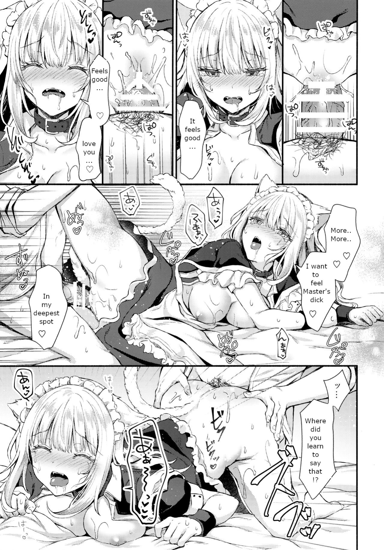 (C97) [Tekkamaki (Tetsuyama Kaya)] Moto Dorei no Nekomimi Maid to Shiawase Ecchi Suru Hon