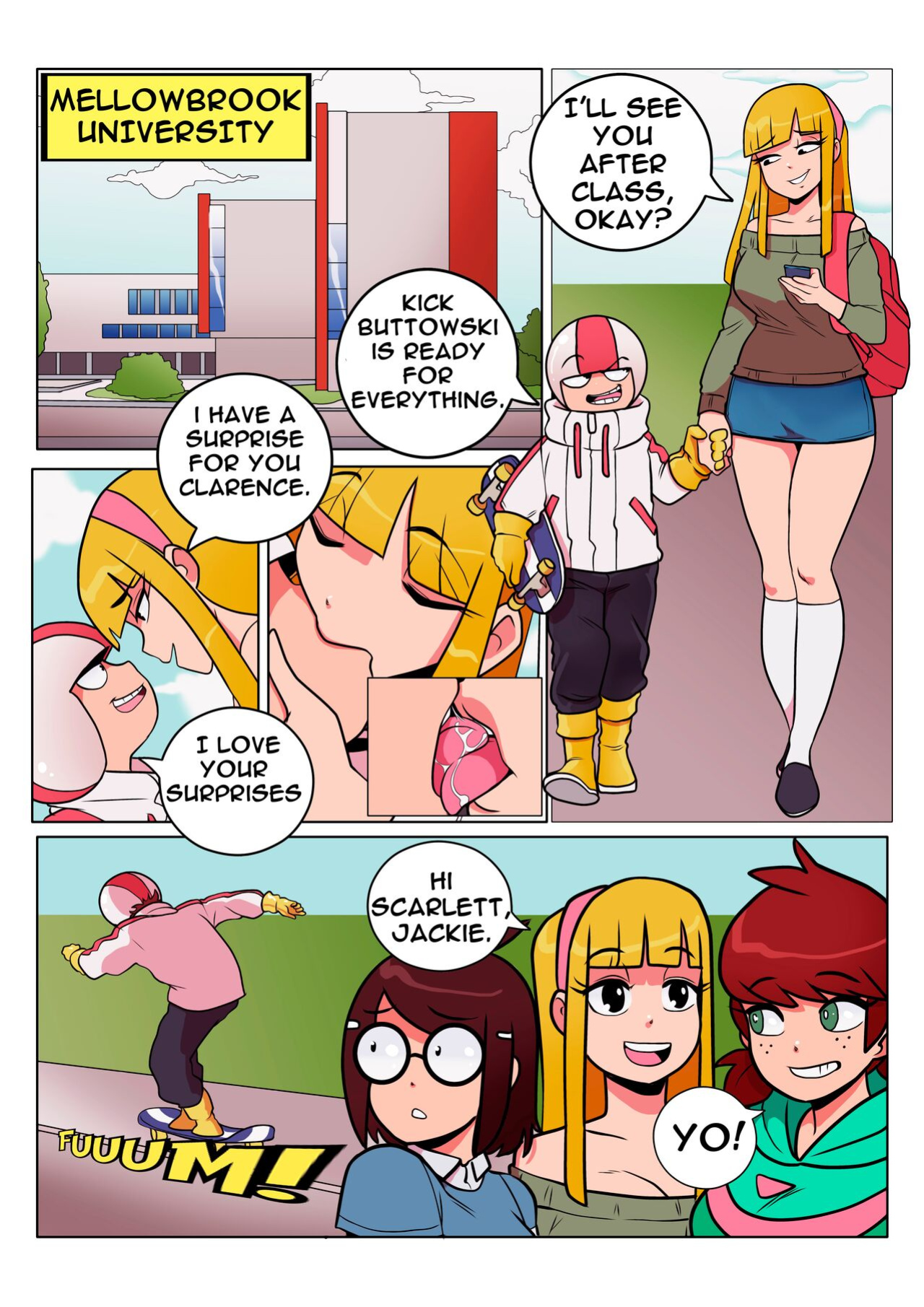 [Gansoman] Kick Buttowski Knows Babes [COMPLETE]