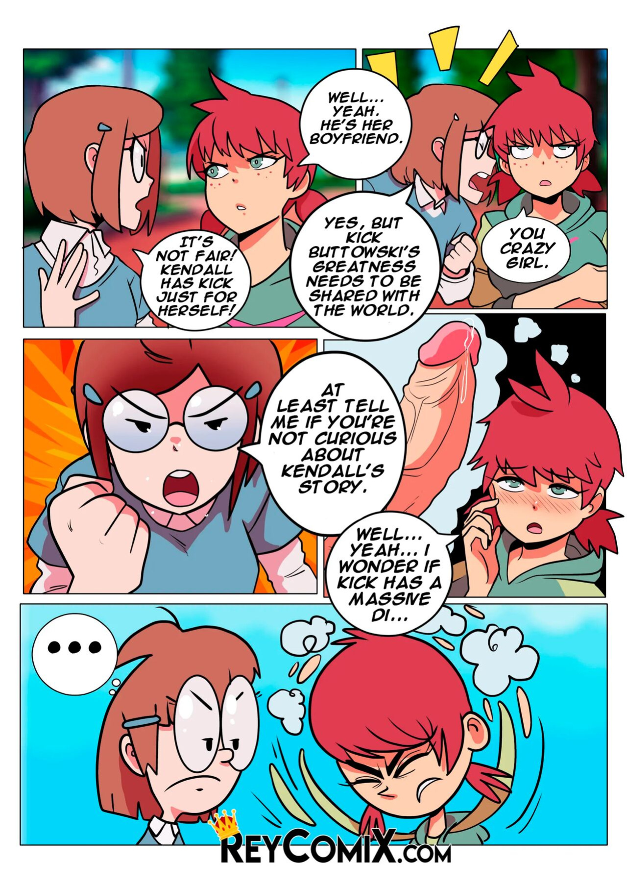 [Gansoman] Kick Buttowski Knows Babes [COMPLETE]