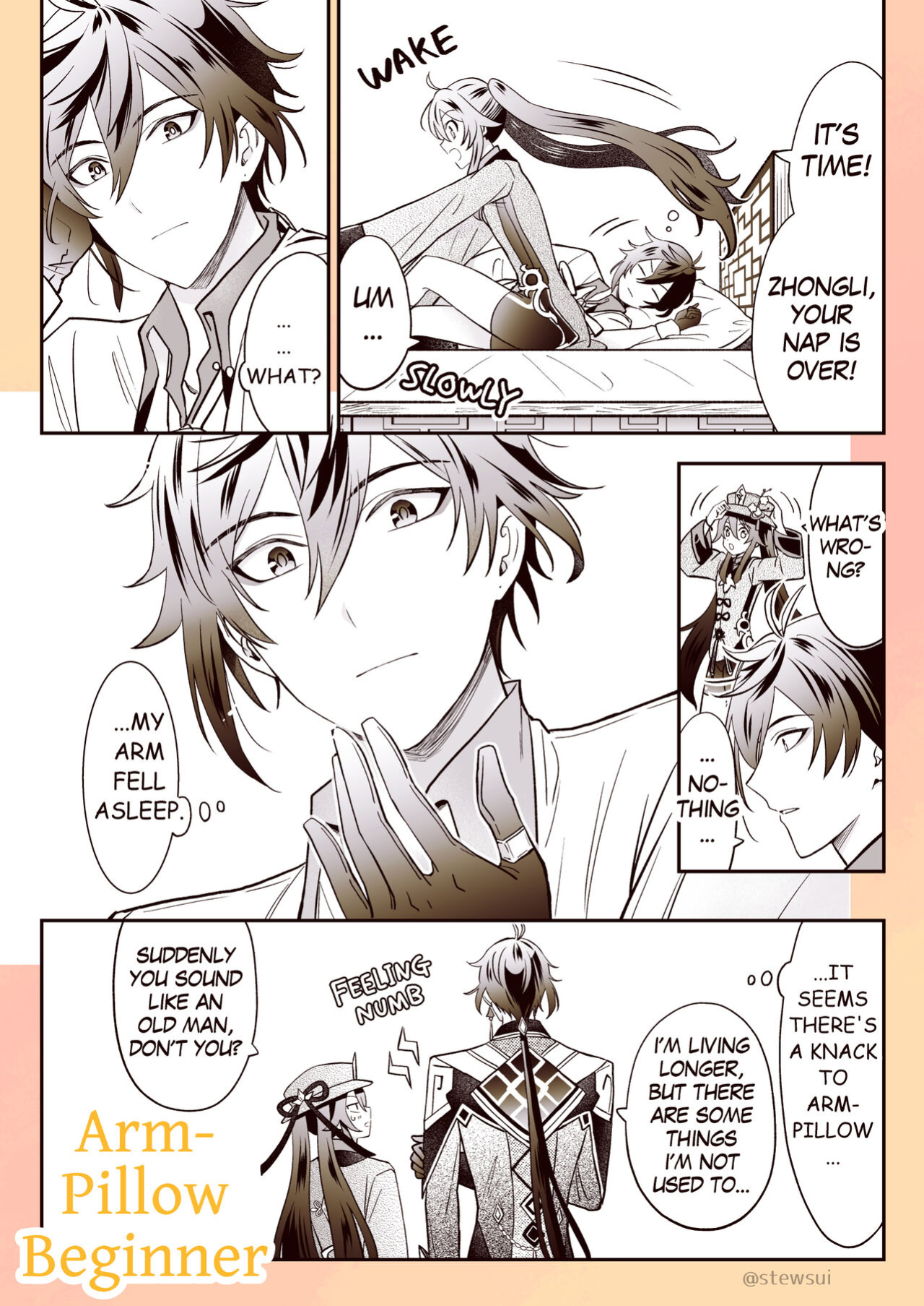 [stewsui] Zhongli x Hu Tao love story hentai doujinshi Ch. 7-8 (Genshin Impact)