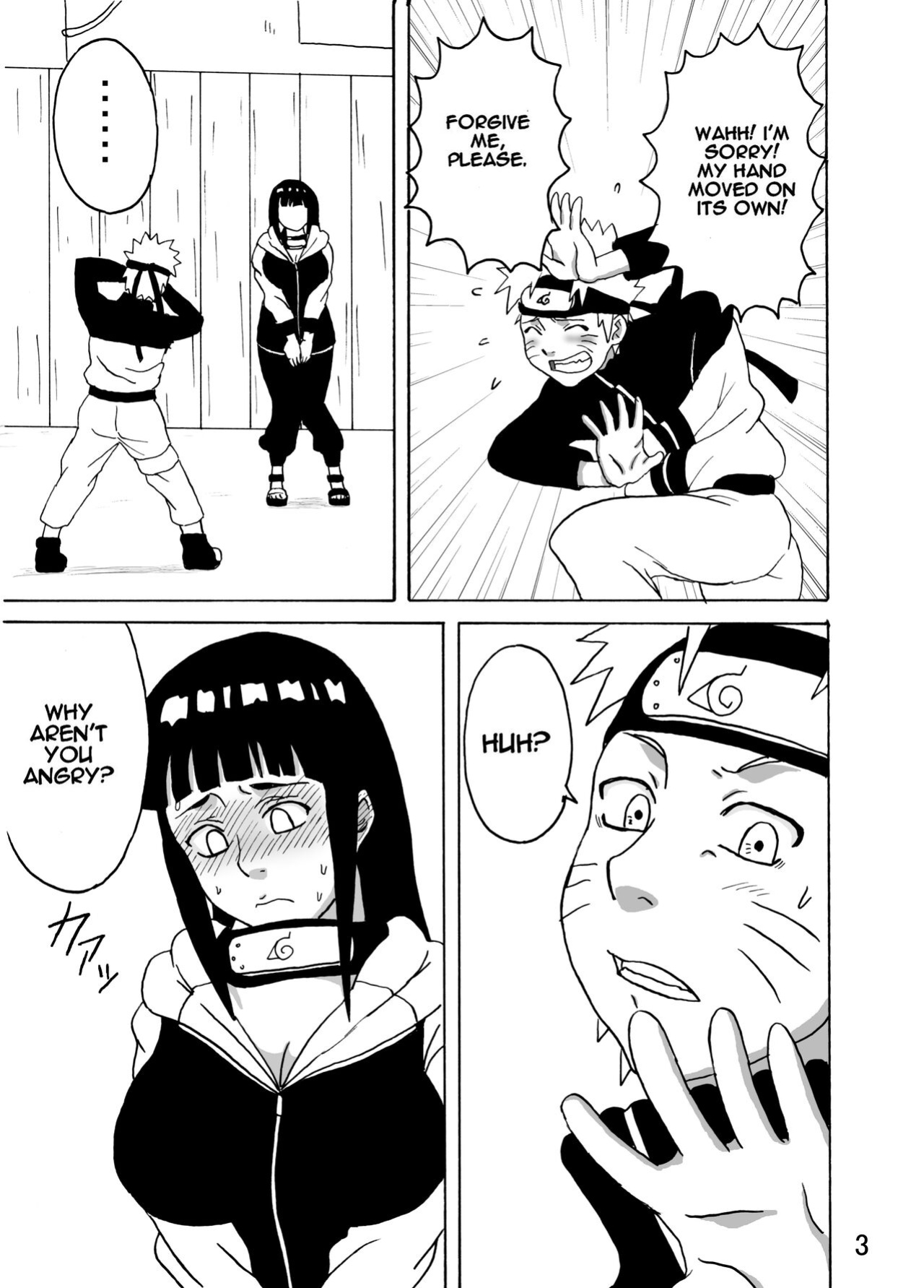 [Naruho-dou (Naruhodo)] Hinata Ganbaru! | Hinata Fight! (Naruto)