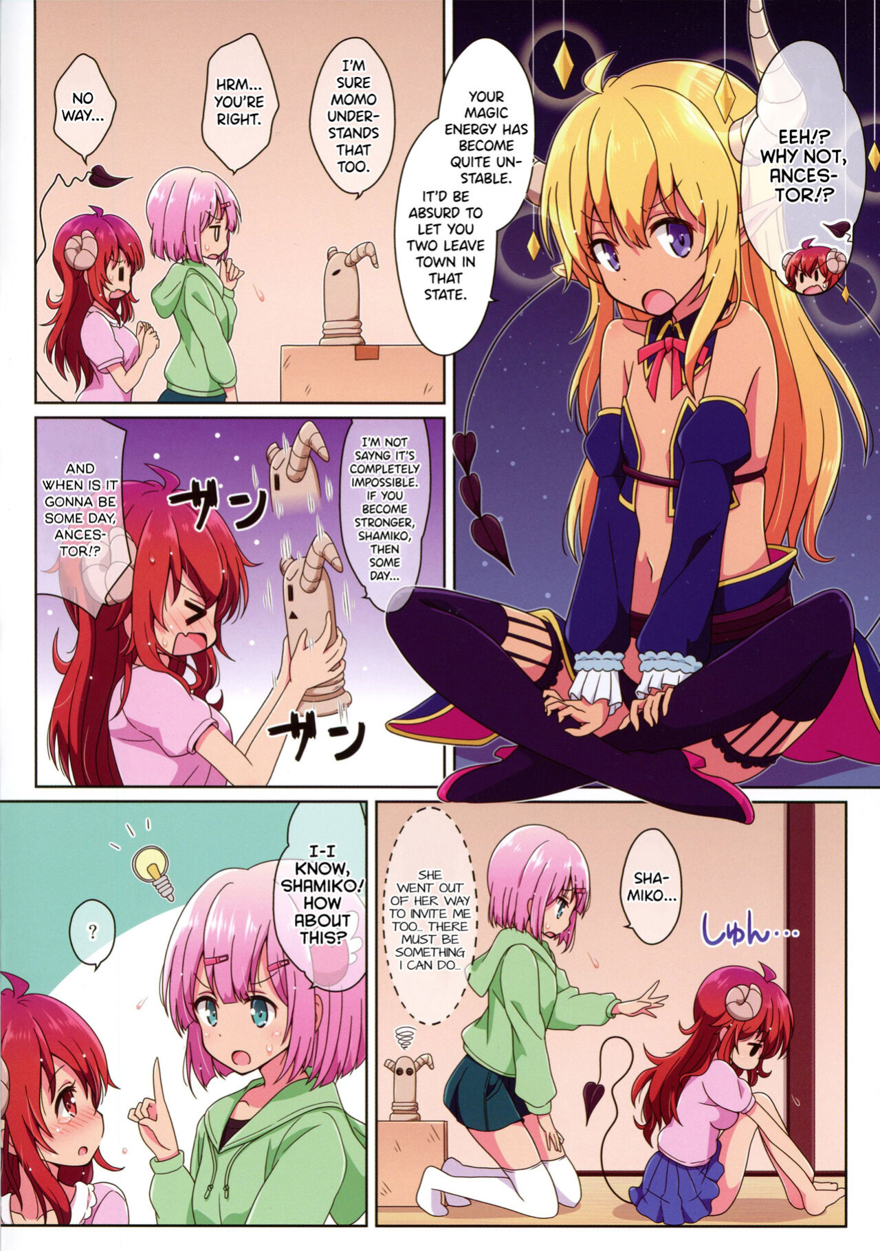 (C97) [Melty Pot (mel)] Sweetie Peaches (Machikado Mazoku) [/u/ Scanlations]
