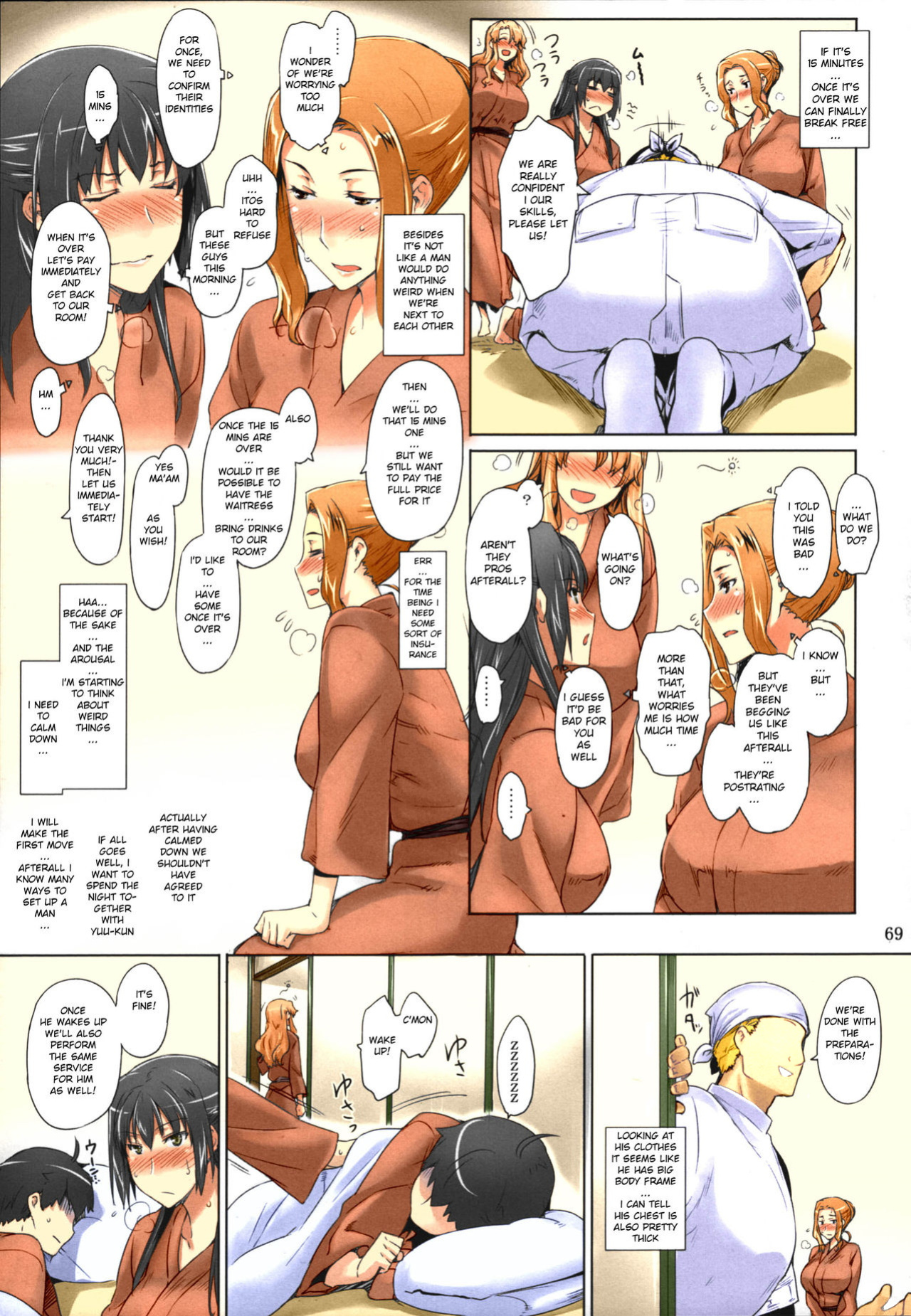 [BLEACHED] (C81) [MTSP (Jin)] Tachibana-san's Circumstances With a Man [Colorized] [MTSP (Jin)]