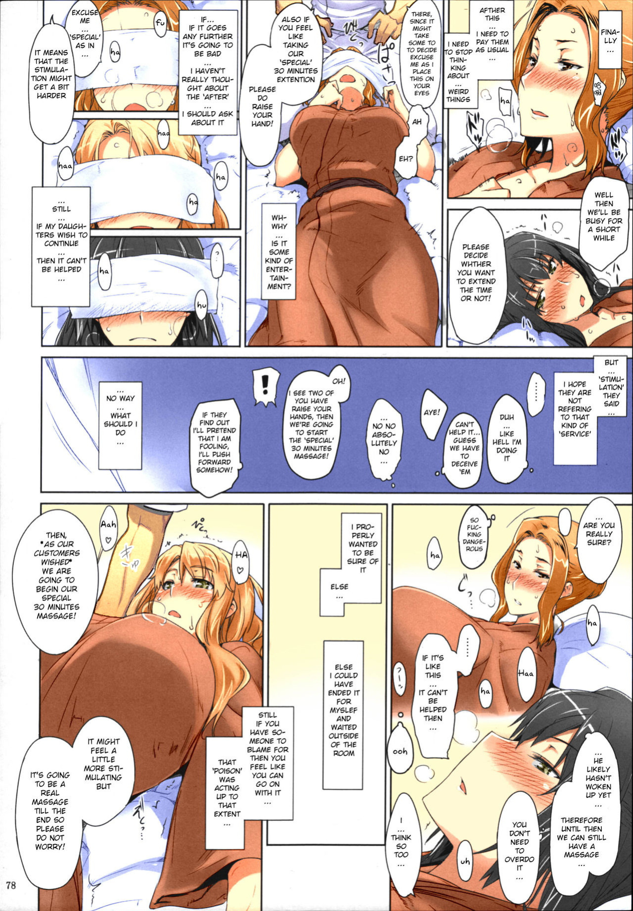 [BLEACHED] (C81) [MTSP (Jin)] Tachibana-san's Circumstances With a Man [Colorized] [MTSP (Jin)]