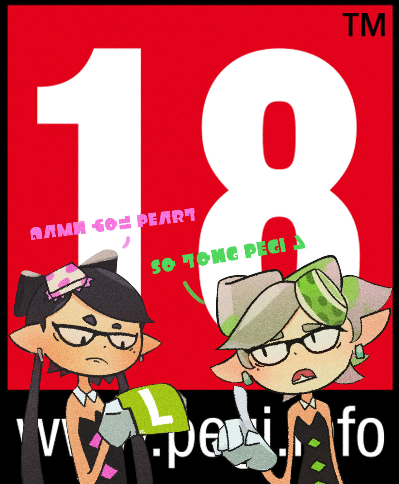 [goatwithsauce] Darn it, Pearl (Splatoon)