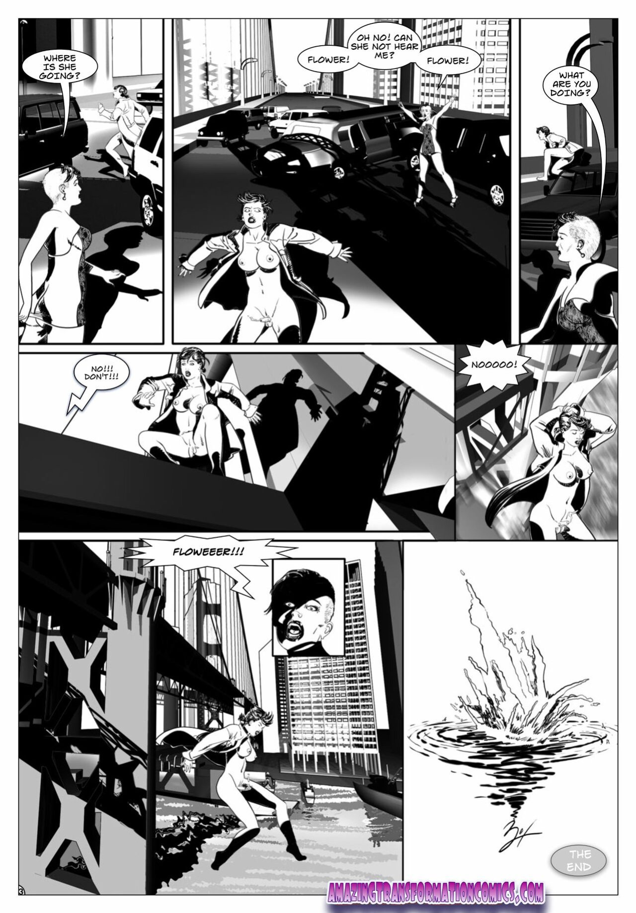 Black Flower 04