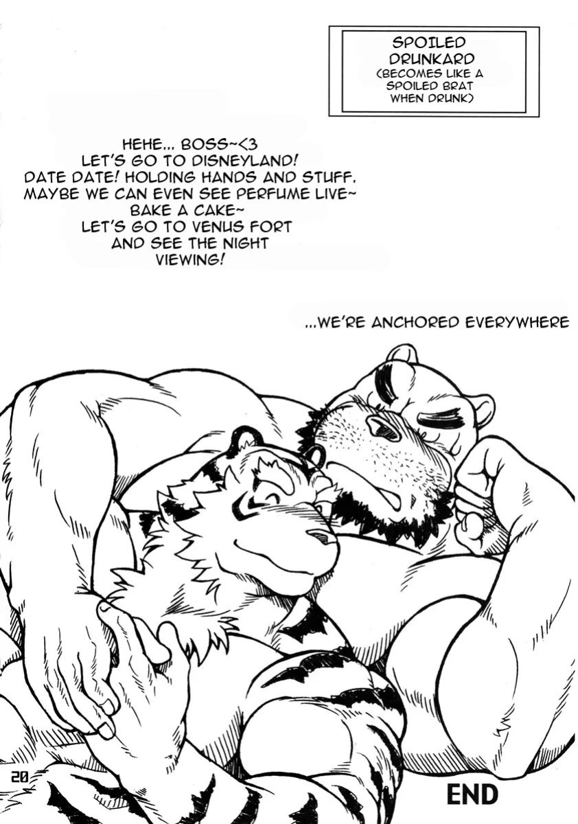 [Jamboree! (jin)] Ootora | Big Tiger [The_Masked_Kemoner]