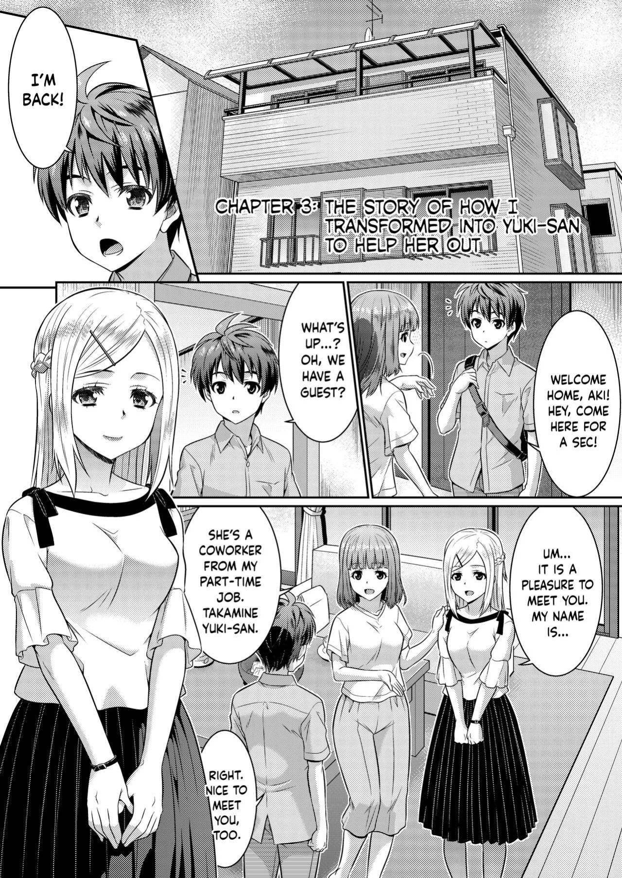 [TSF Mousou Chikusekijo (Kaneko Naoya)] Metamor ★ Coordinate 2 ~Ane no Yuujin Hen Nyotaika Hen~ | Metamorphic ★ Dress-Up 2 ~Sister’s Friend Arc & Genderswap Arc~