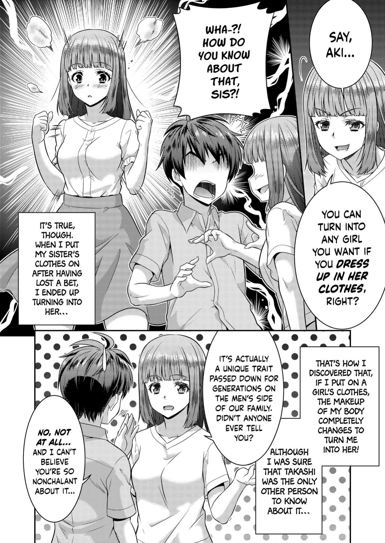 [TSF Mousou Chikusekijo (Kaneko Naoya)] Metamor ★ Coordinate 2 ~Ane no Yuujin Hen Nyotaika Hen~ | Metamorphic ★ Dress-Up 2 ~Sister’s Friend Arc & Genderswap Arc~