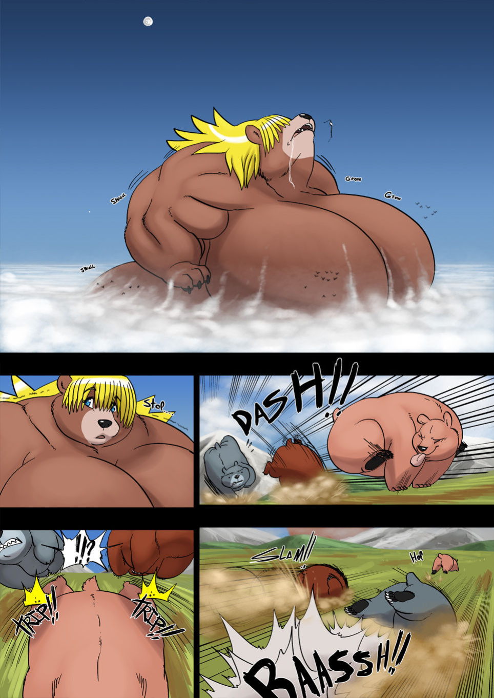 Bear Bimbofication