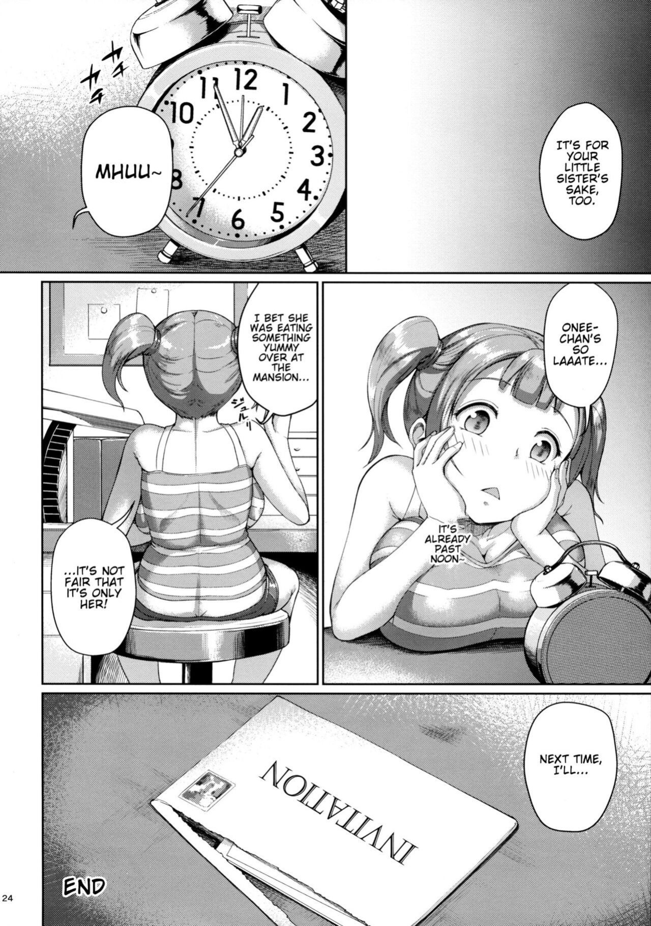 (COMIC1☆11) [Zetsubou Shiromuji (Shousan Bouzu)] Oyashiki no Hi | A Day At The Mansion