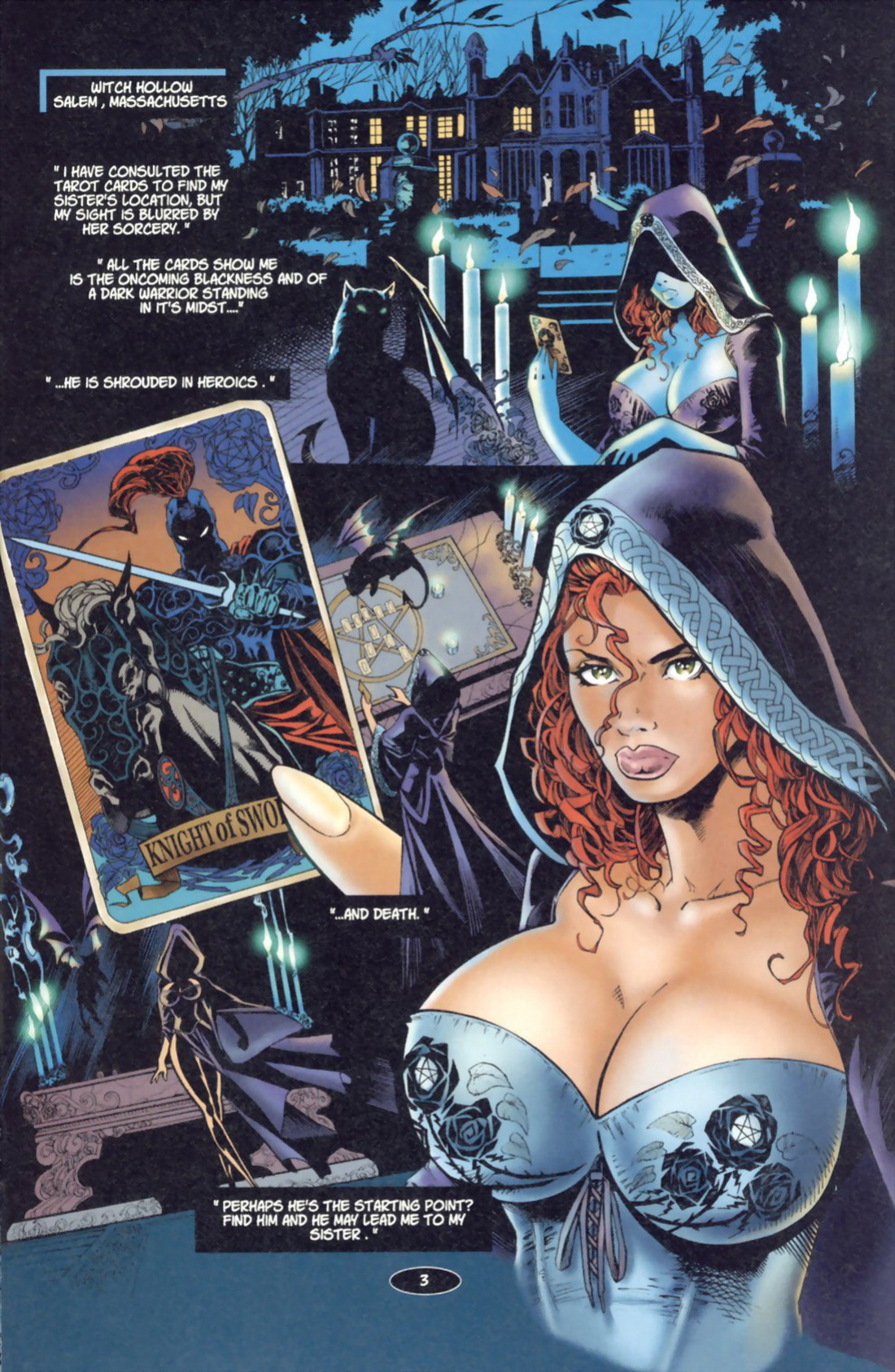 Tarot - Witch of the Black Rose 01-20
