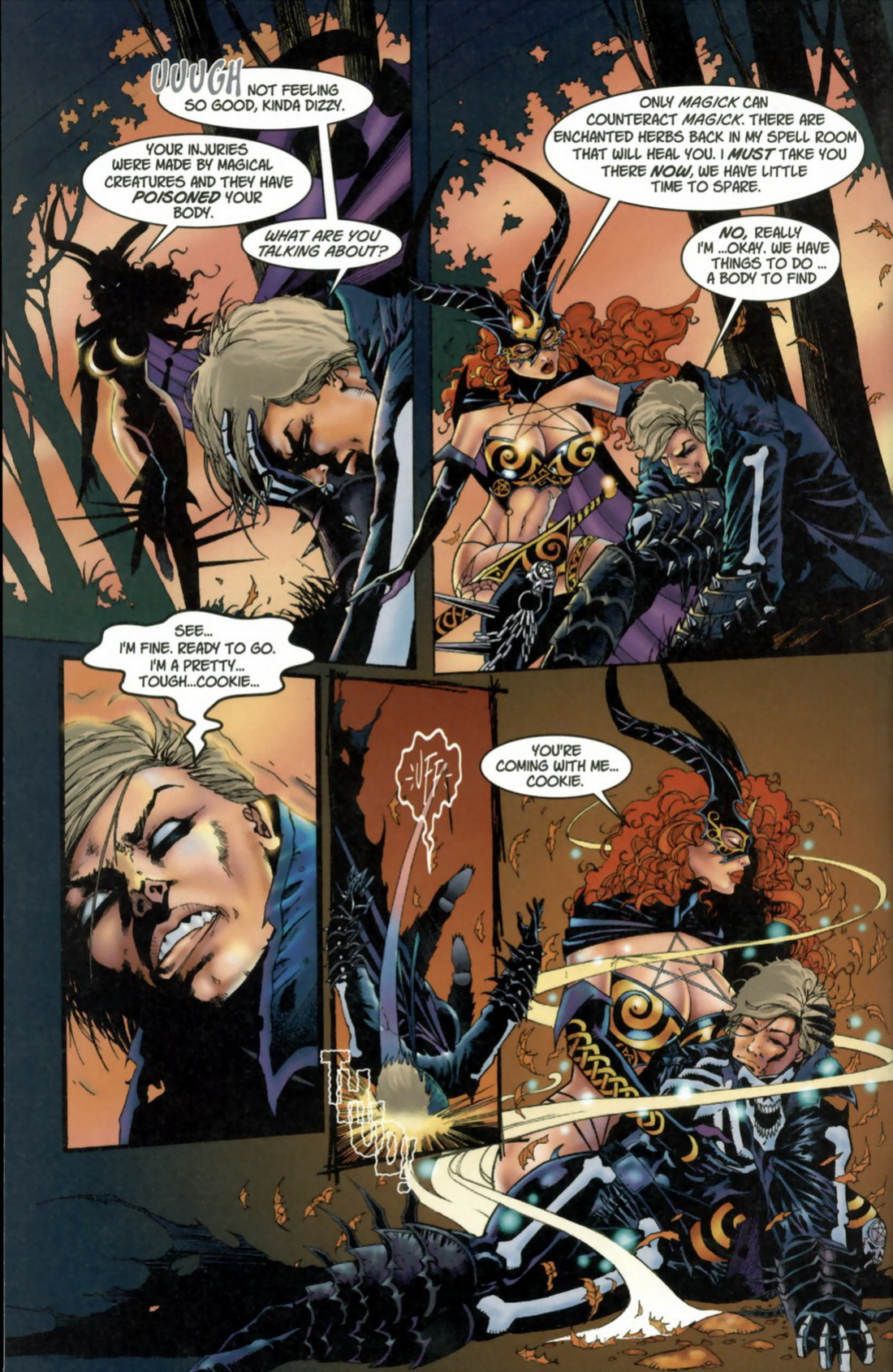 Tarot - Witch of the Black Rose 01-20