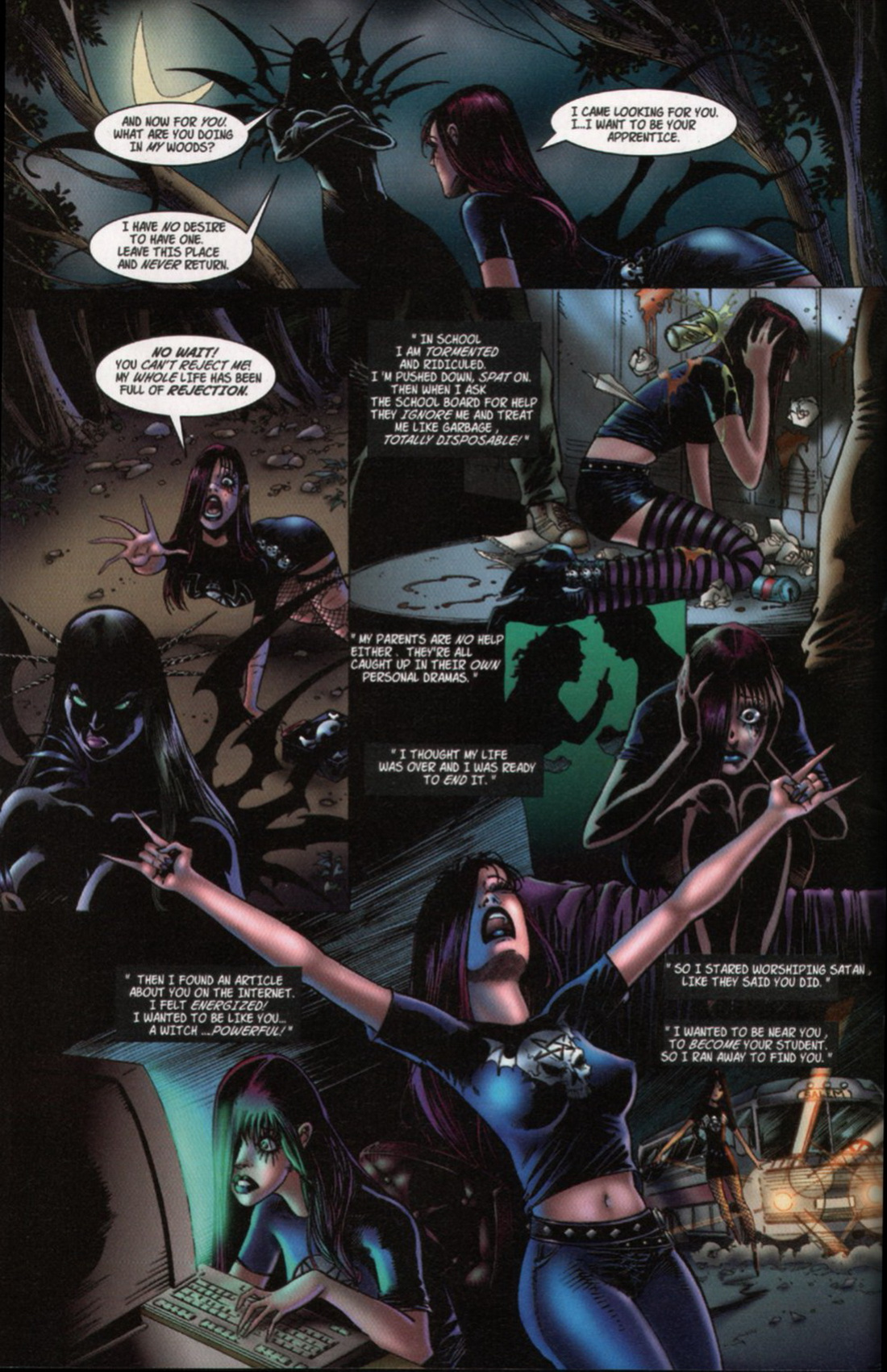 Tarot - Witch of the Black Rose 01-20