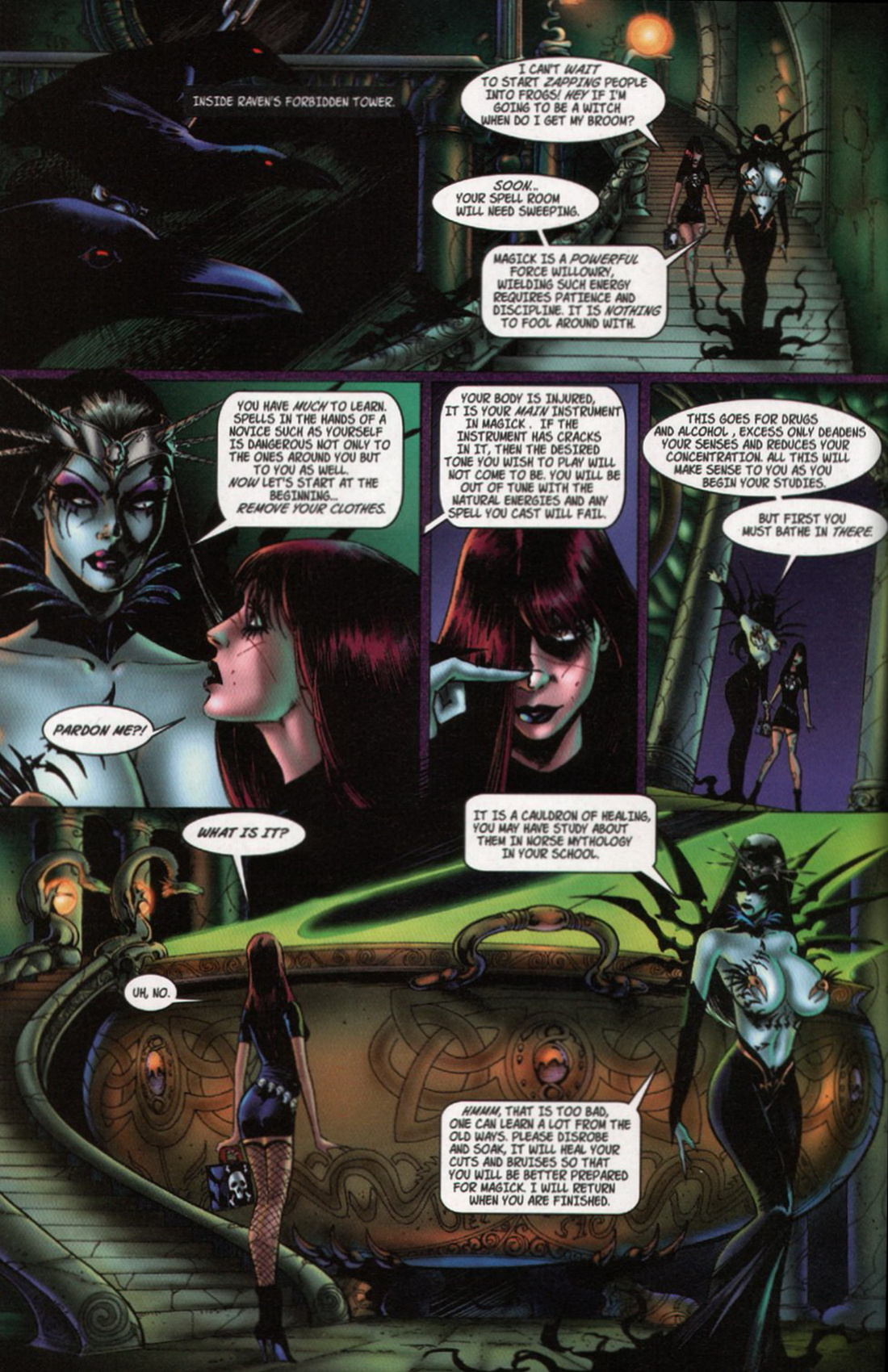 Tarot - Witch of the Black Rose 01-20