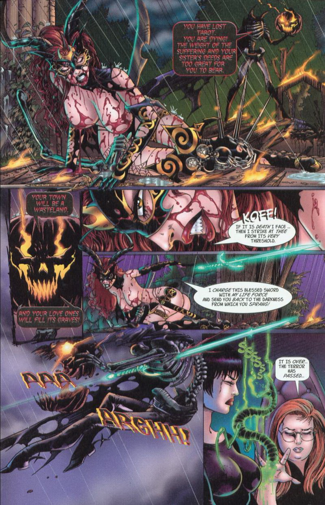 Tarot - Witch of the Black Rose 01-20