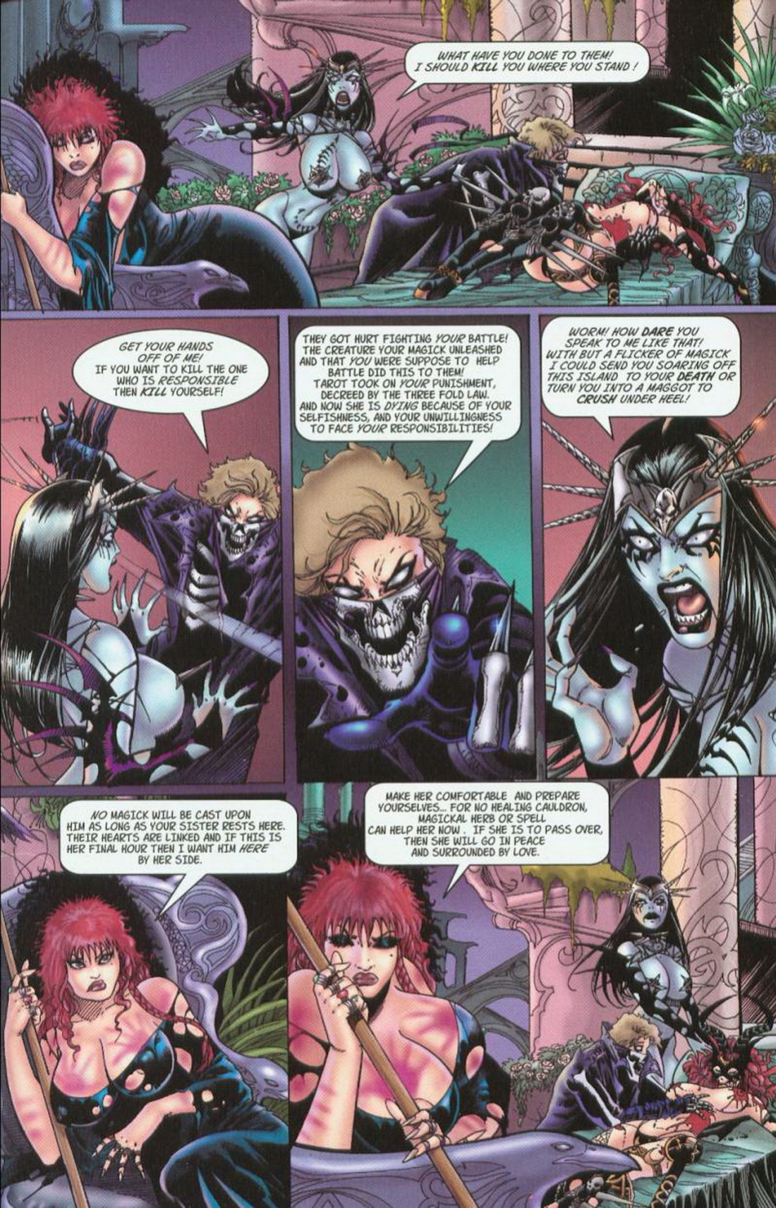 Tarot - Witch of the Black Rose 01-20