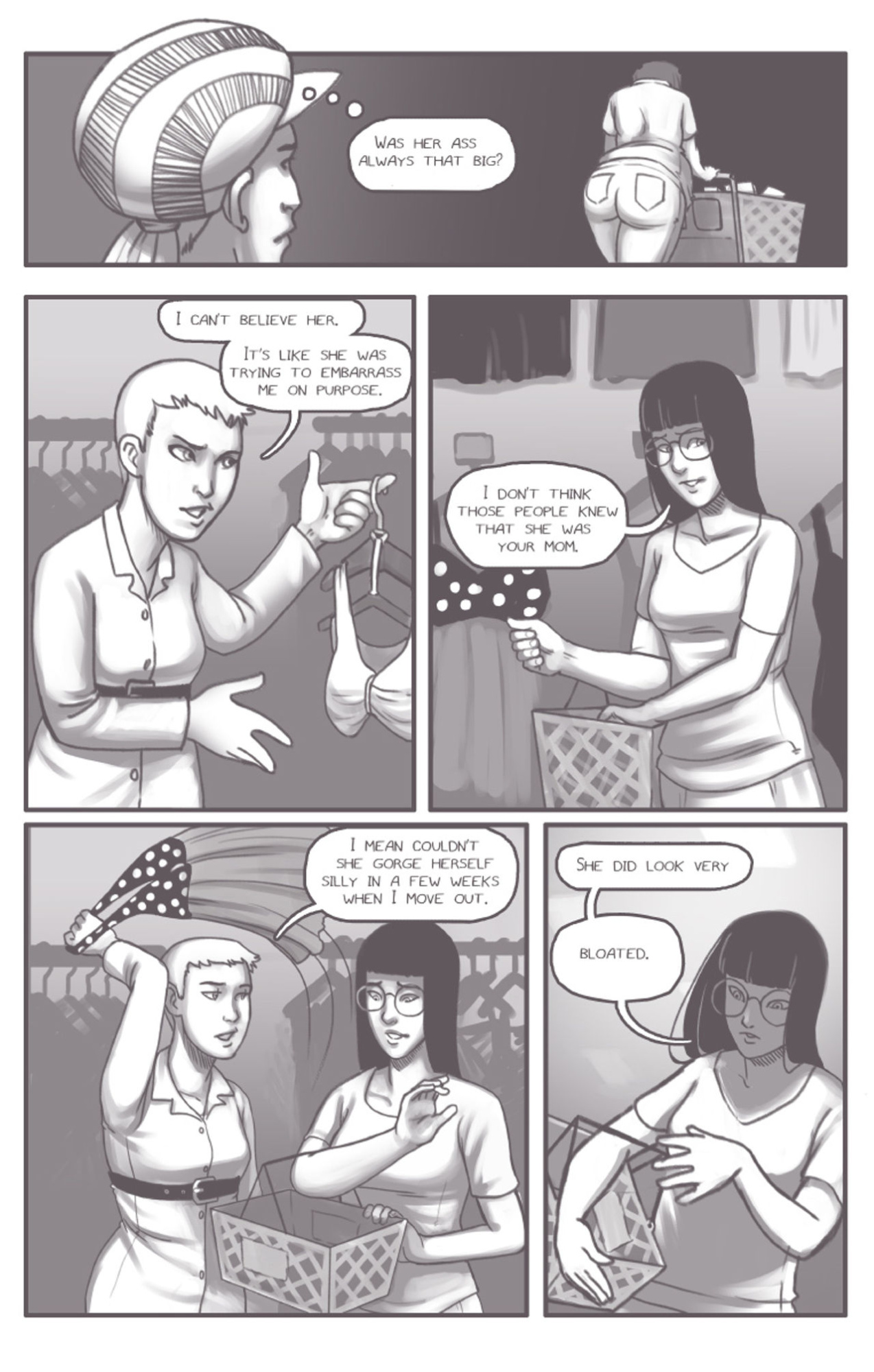 [Olympic-Dames] Alien Pregnancy Expansion Comic COMPLETED