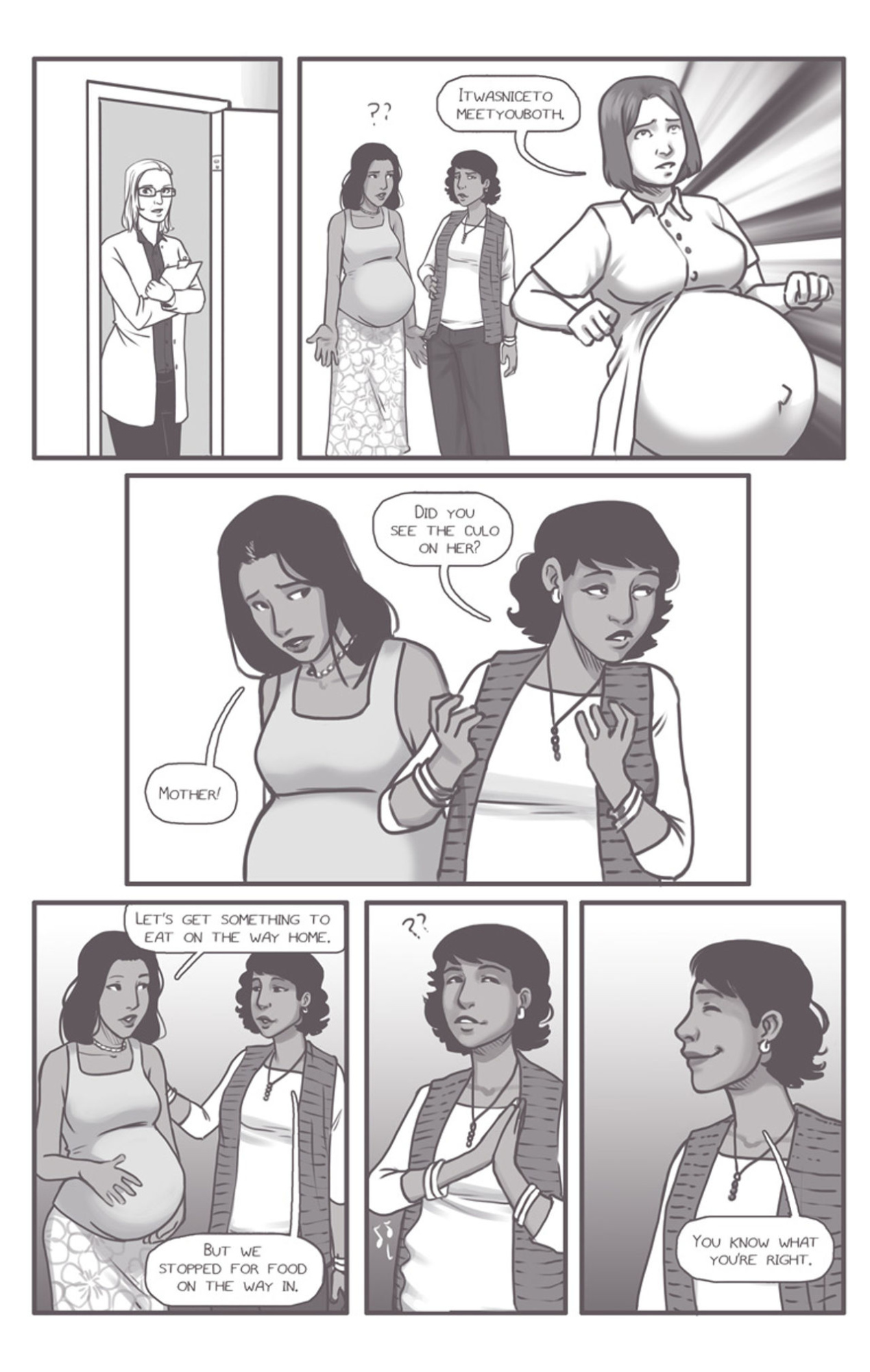 [Olympic-Dames] Alien Pregnancy Expansion Comic COMPLETED