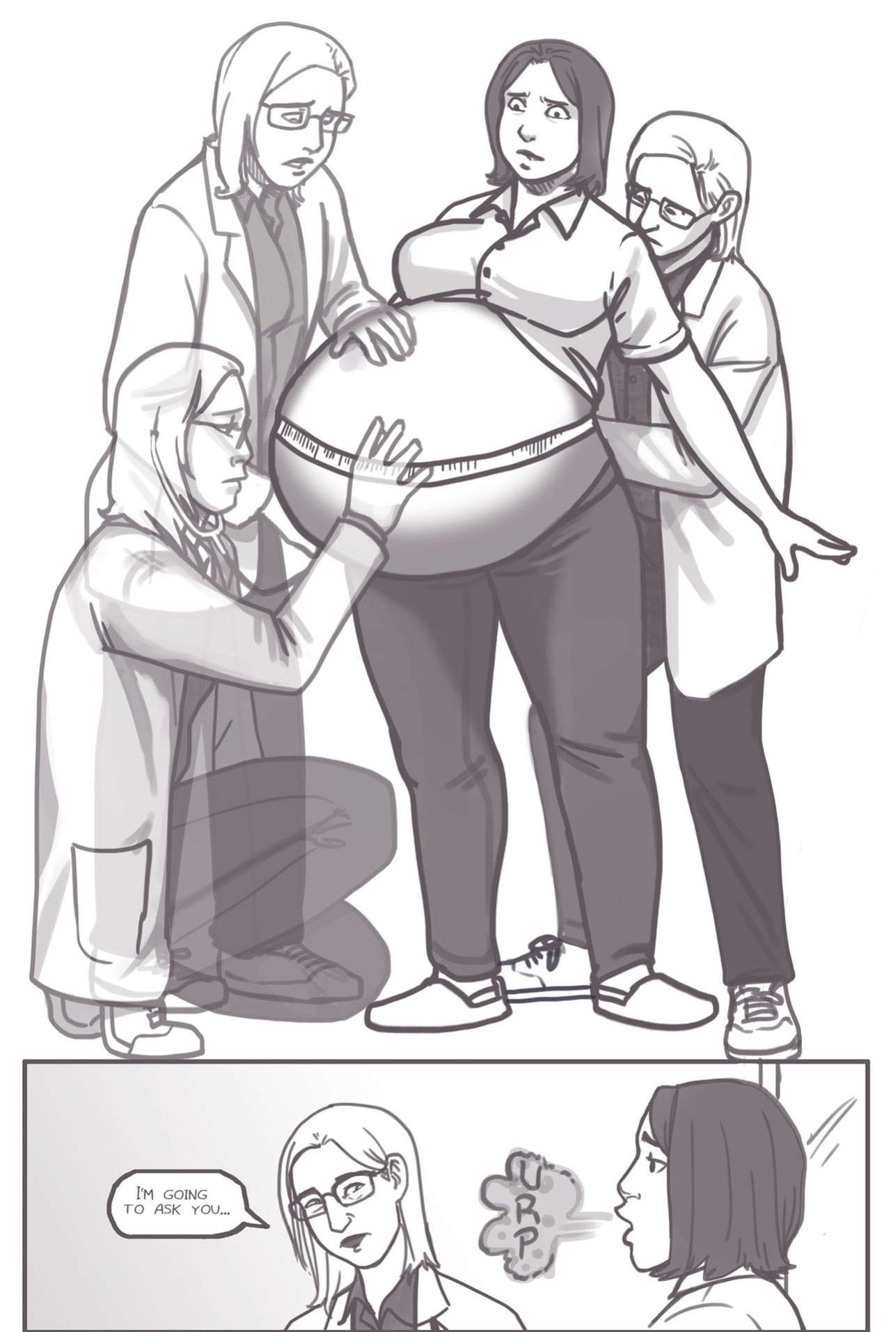 [Olympic-Dames] Alien Pregnancy Expansion Comic COMPLETED