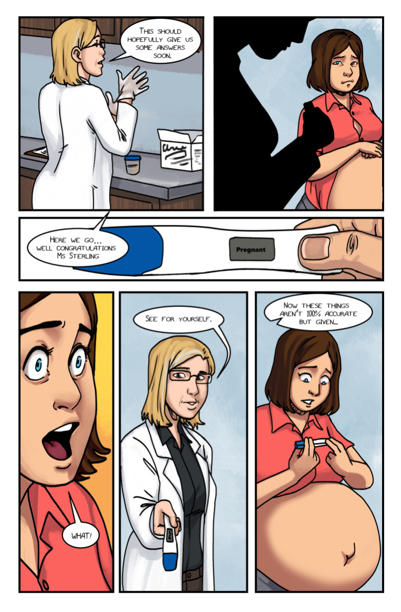 [Olympic-Dames] Alien Pregnancy Expansion Comic COMPLETED