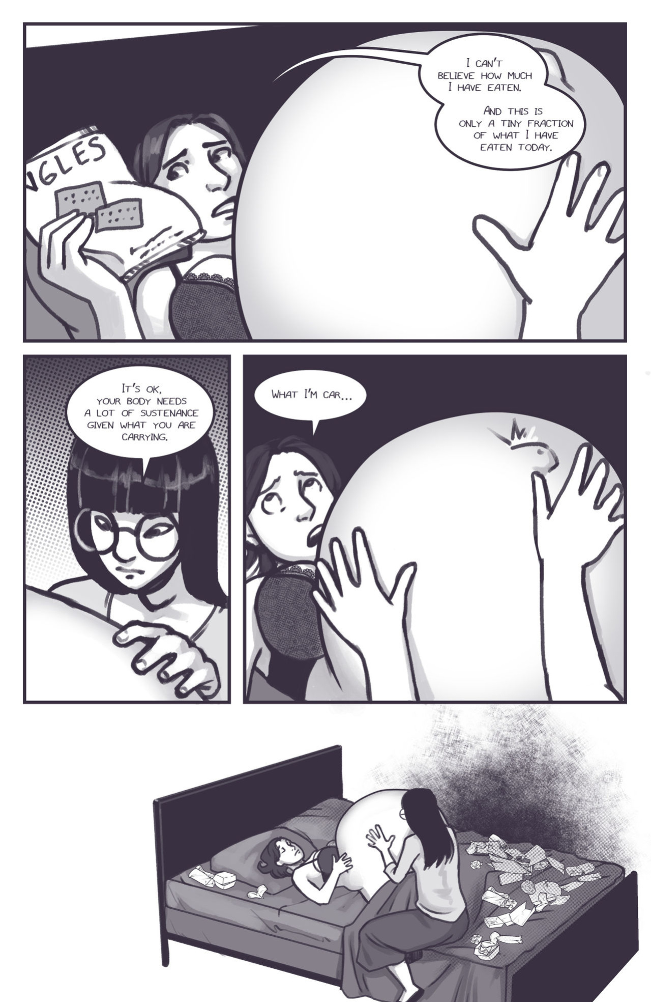 [Olympic-Dames] Alien Pregnancy Expansion Comic COMPLETED