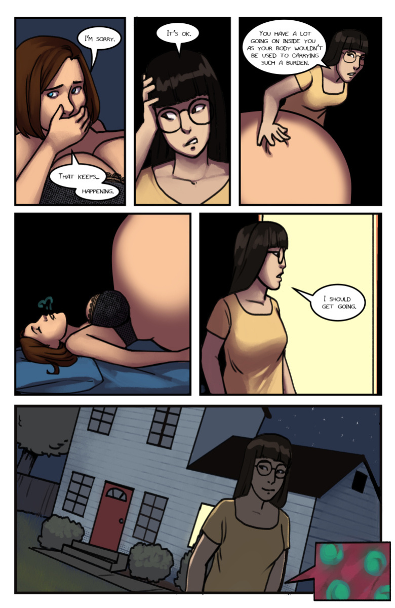 [Olympic-Dames] Alien Pregnancy Expansion Comic COMPLETED