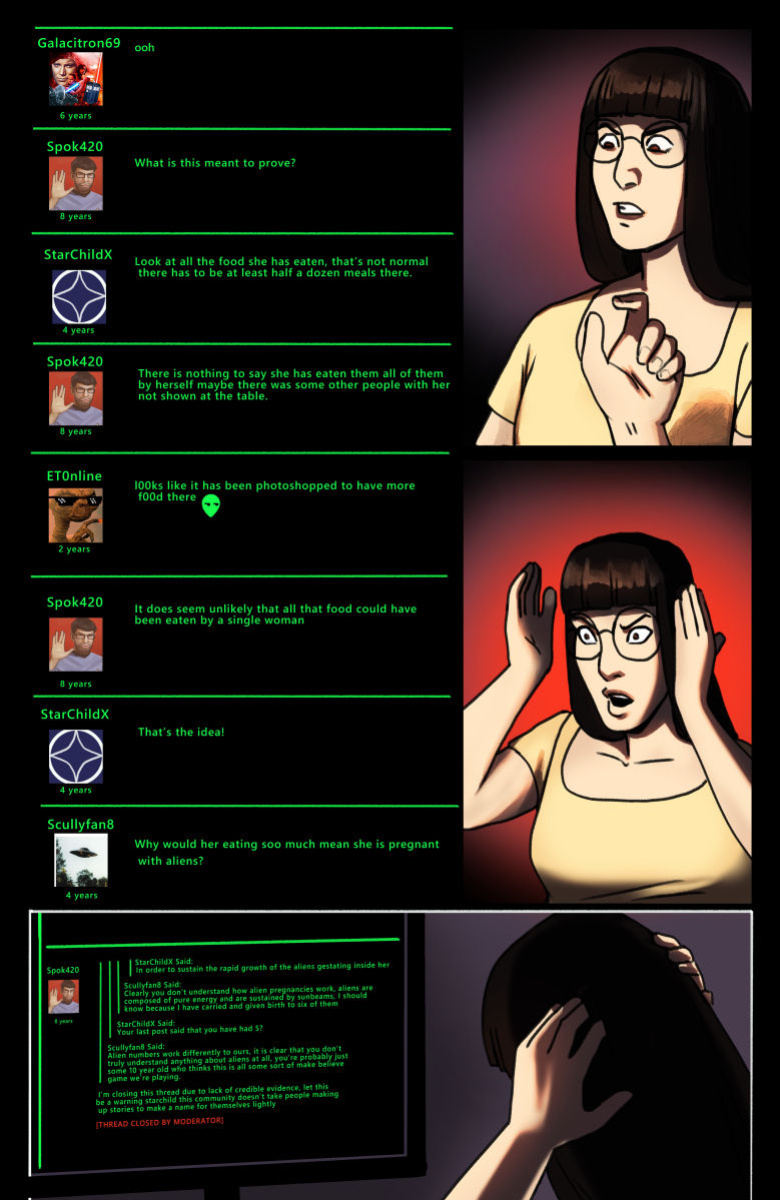[Olympic-Dames] Alien Pregnancy Expansion Comic COMPLETED