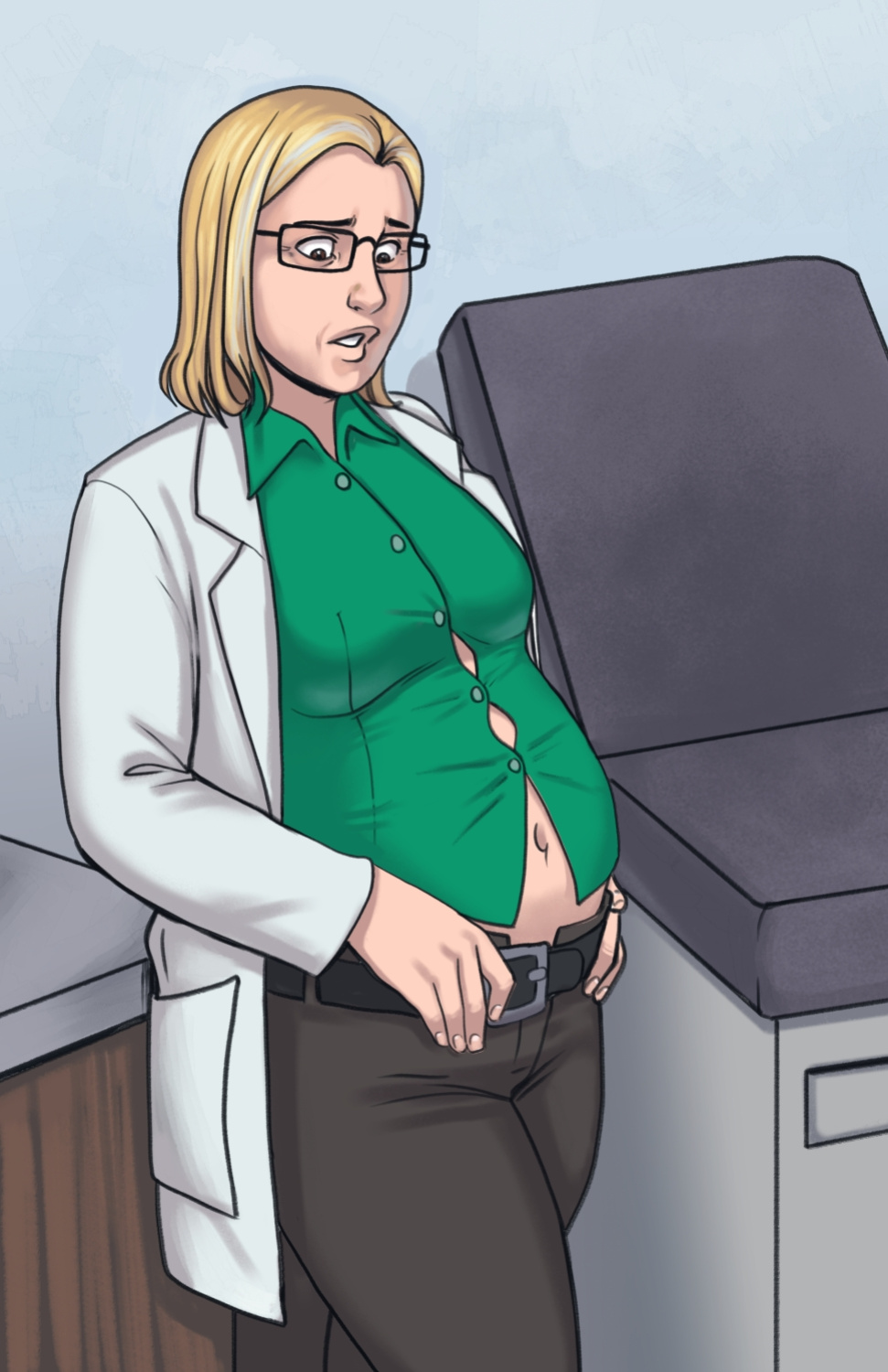 [Olympic-Dames] Alien Pregnancy Expansion Comic COMPLETED